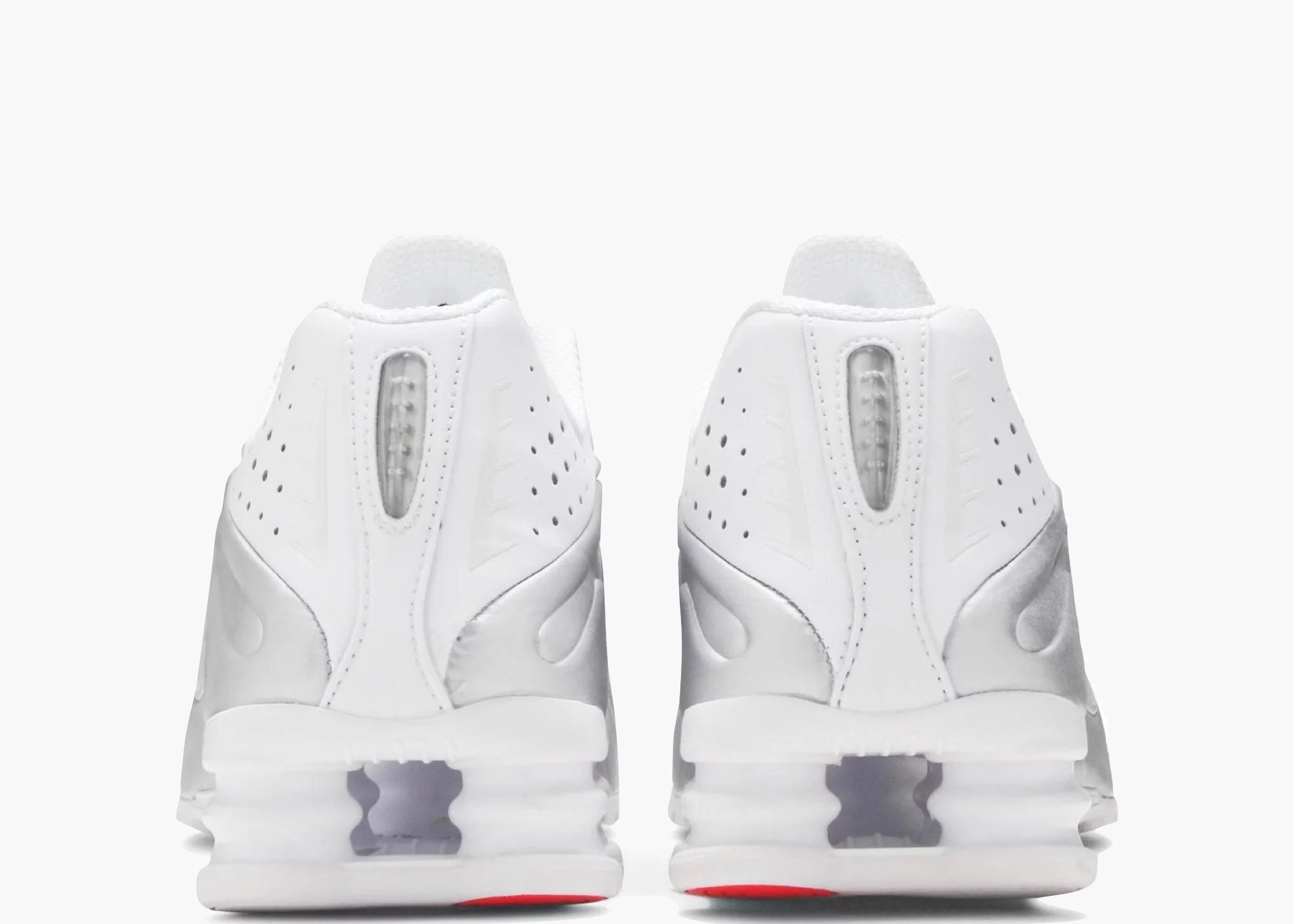 Nike Shox R4 White Metallic Silver 104265-131 Hype Clothinga Limited Edition