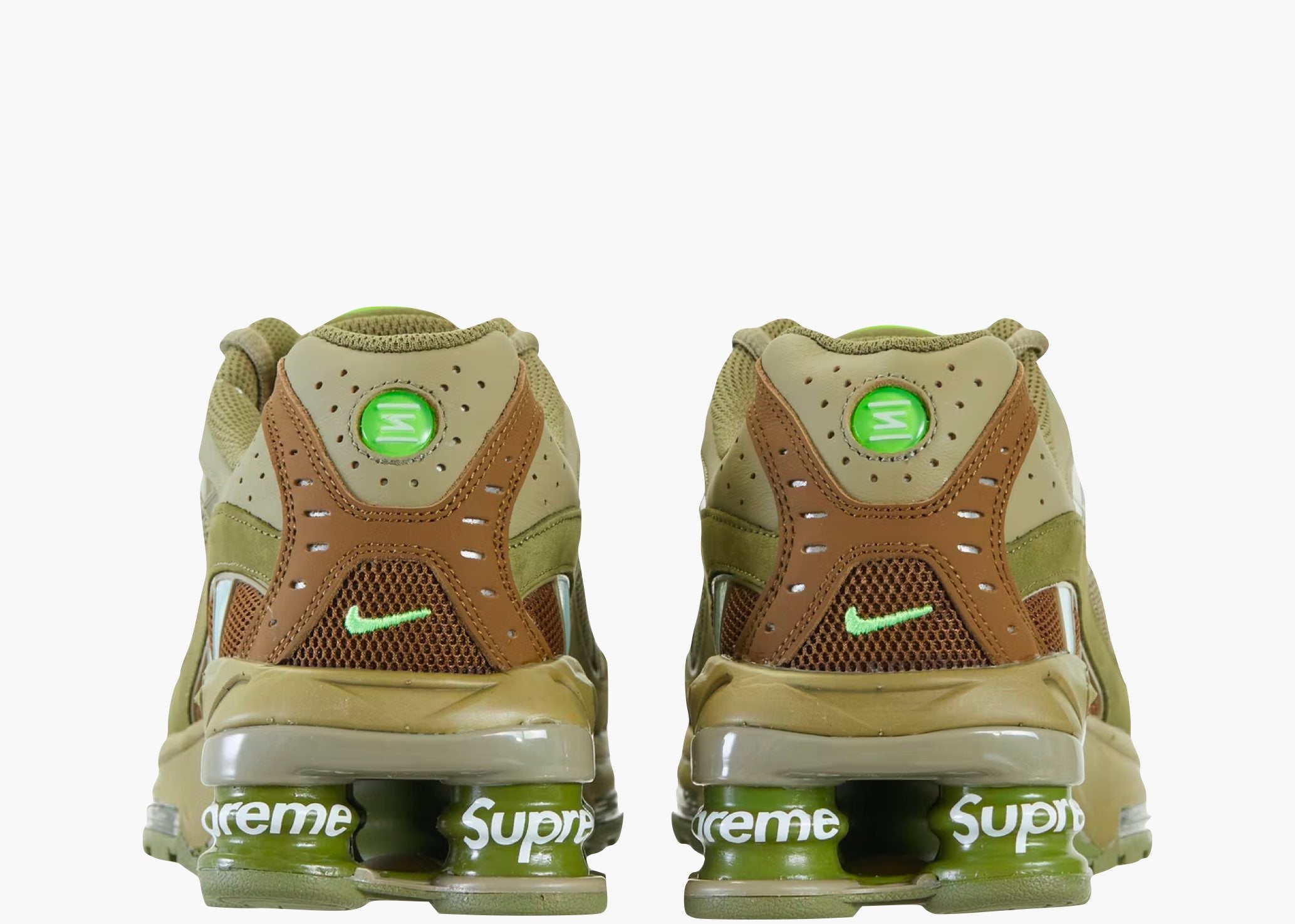 Nike Shox Ride 2 SP Supreme Olive Hype Clothinga Limited Edition.003