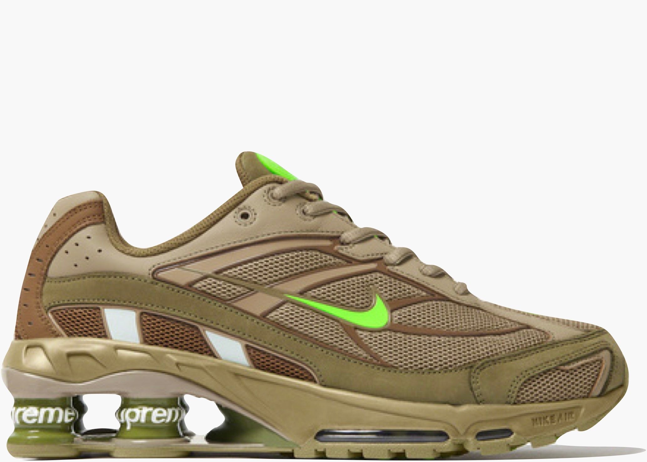 Nike Shox Ride 2 SP Supreme Olive Hype Clothinga Limited Edition.003