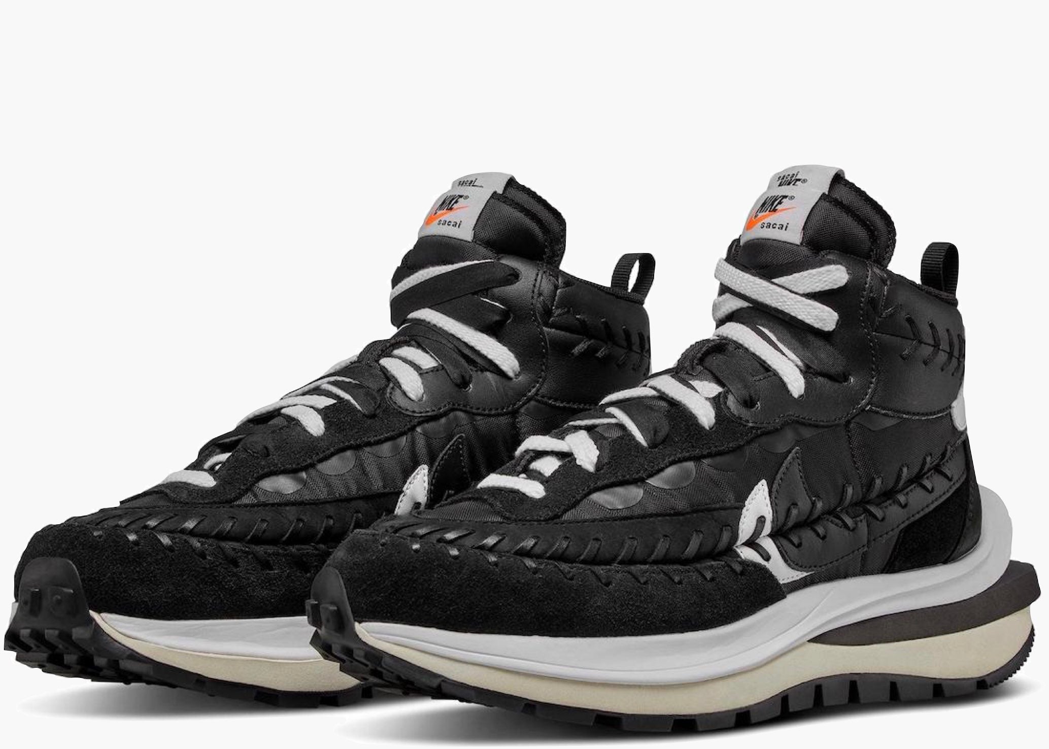 Nike Vaporwaffle Sacai Jean Paul Gaultier Black White | Hype Clothinga