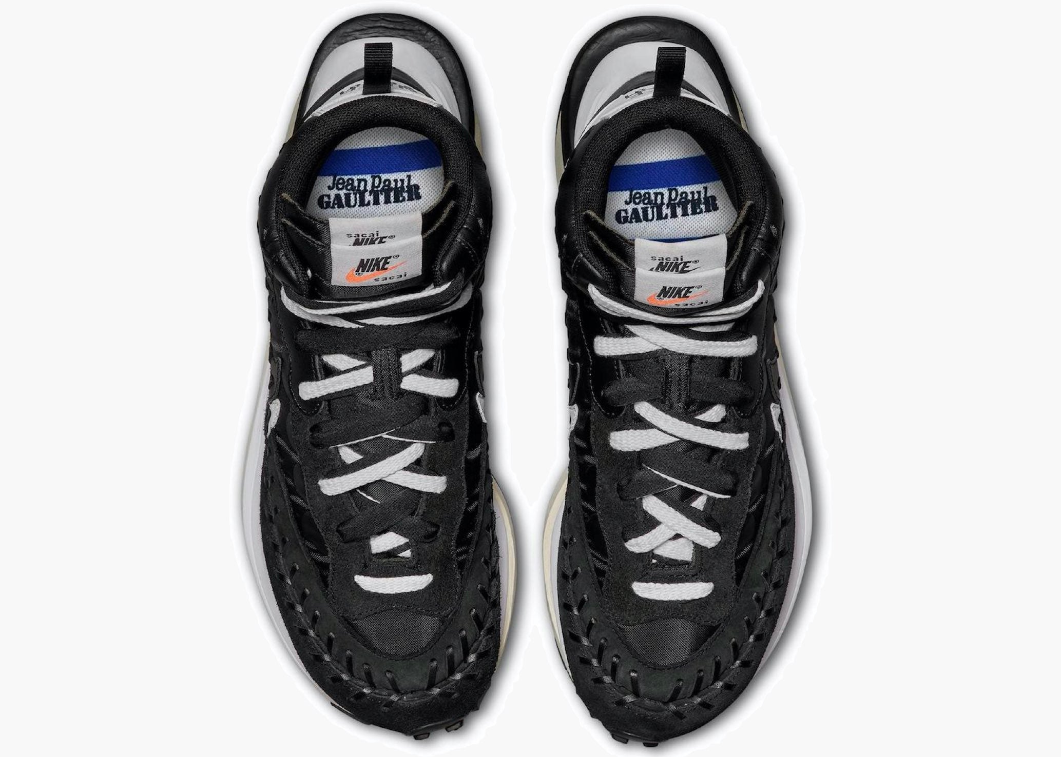 Nike Vaporwaffle Sacai Jean Paul Gaultier Black White | Hype Clothinga