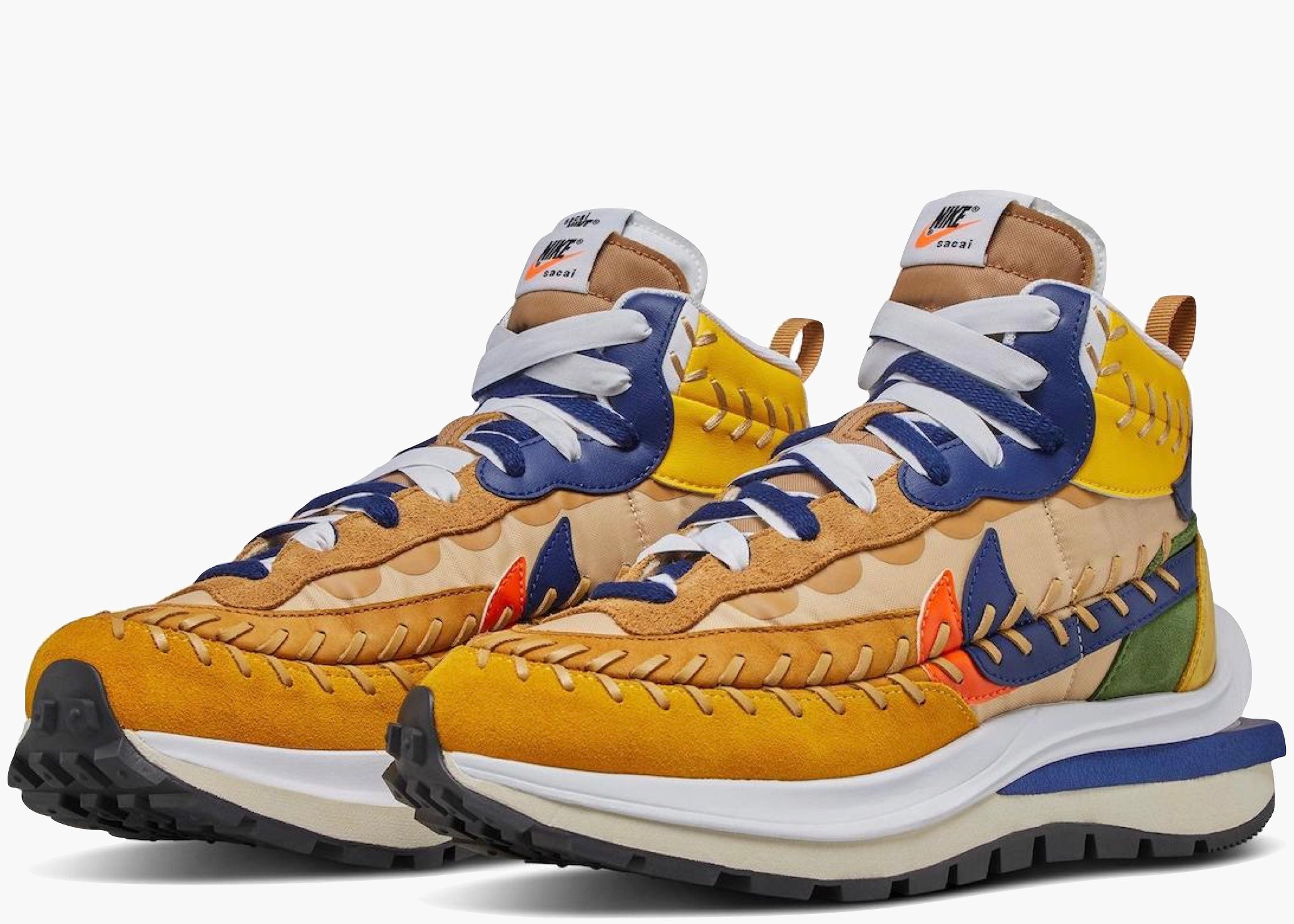 Nike Vaporwaffle Sacai Jean Paul Gaultier Sesame Blue | Hype Clothinga