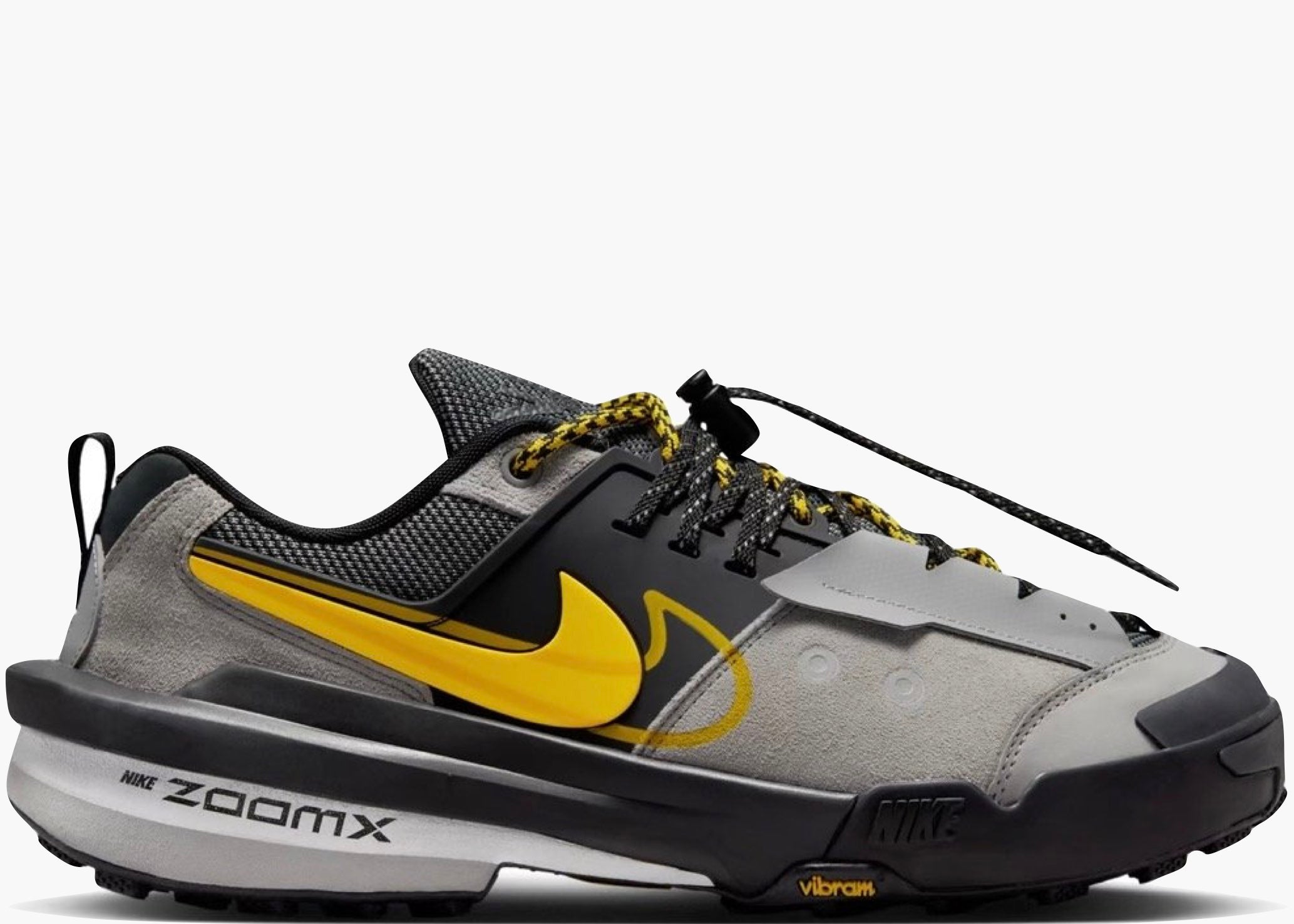 Nike Zegamadome SP sacai Matte Silver Yellow HQ8618-002 Hype Clothinga Limited Edition