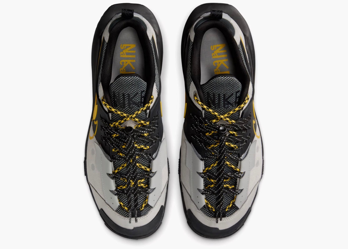 Nike Zegamadome SP sacai Matte Silver Yellow HQ8618-002 Hype Clothinga Limited Edition