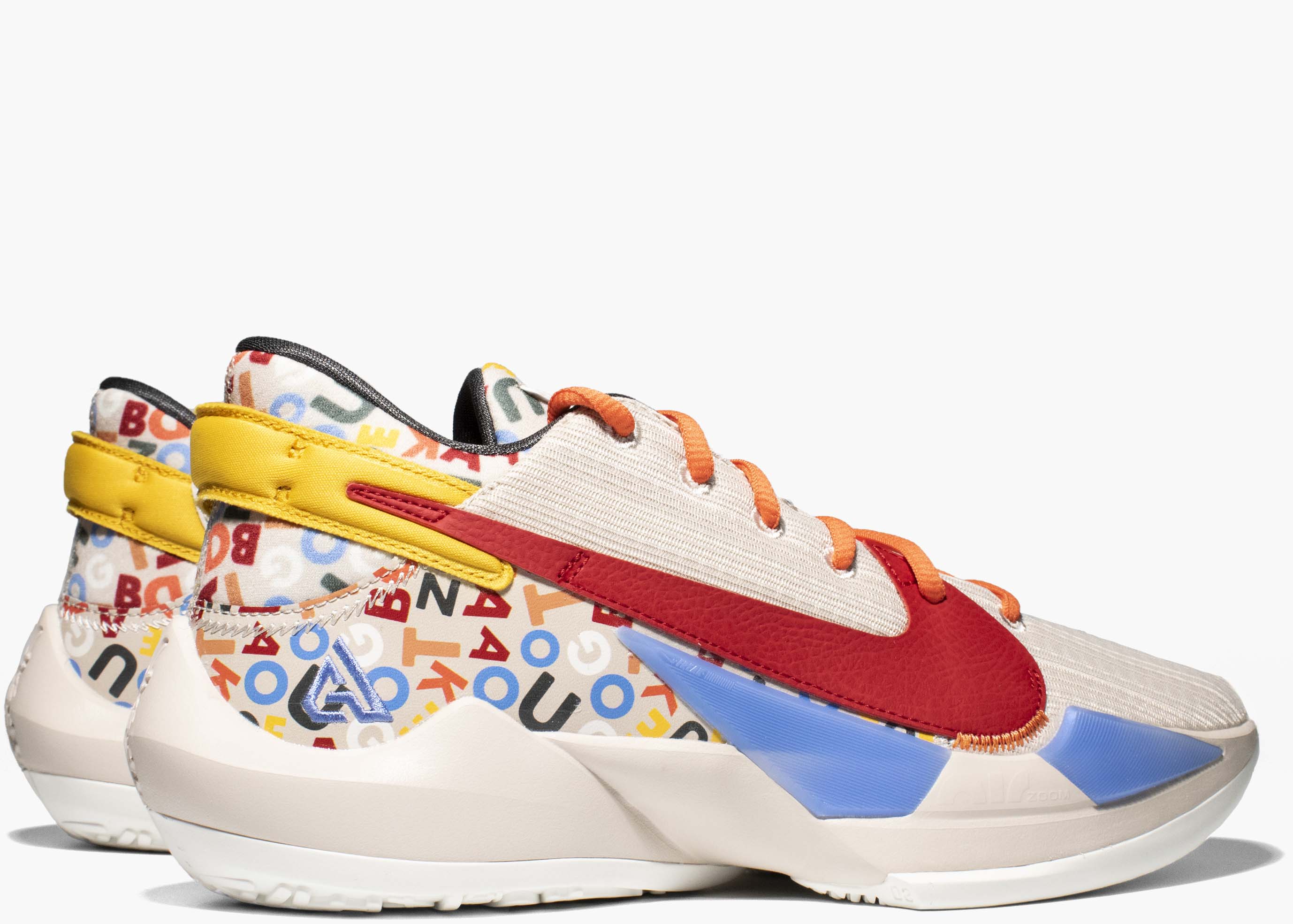 Nike Zoom Freak 2 Alphabet CW3162-001 Hype Clothinga Limited Edition