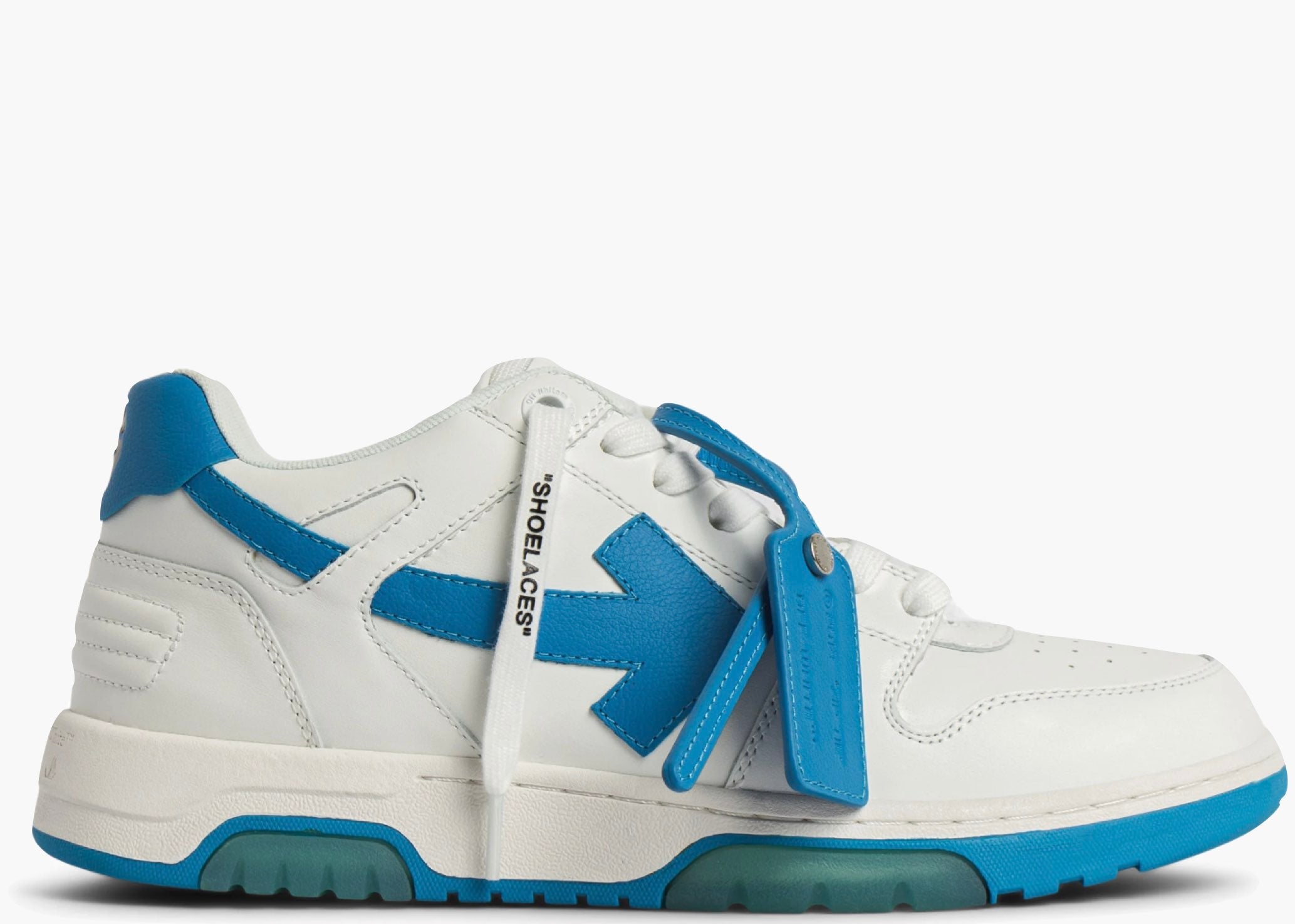 OFF-WHITE Out Of Office "OOO" Low White Blue OMIA189F21LEA0020145 Hype Clothinga Limited Edition