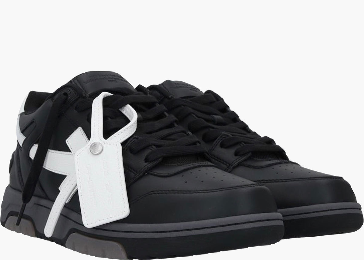 OFF-WHITE Out Of Office OOO Low Tops Black Gray White FW21 Hype Clothinga Limited Edition