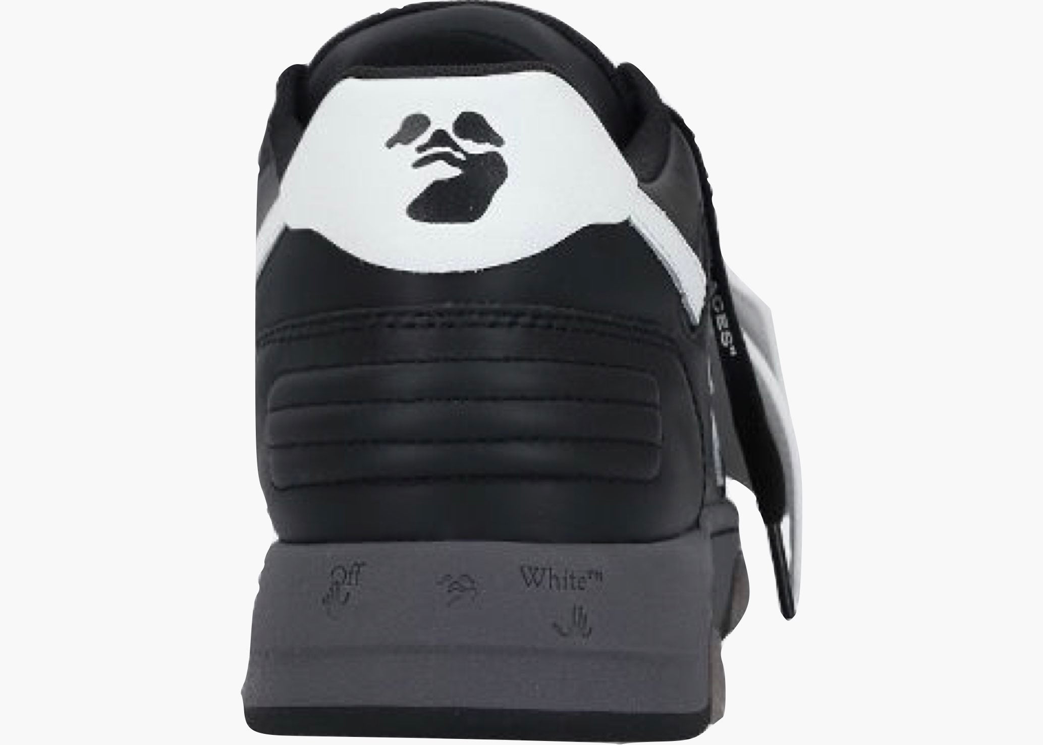 OFF-WHITE Out Of Office OOO Low Tops Black Gray White FW21 Hype Clothinga Limited Edition