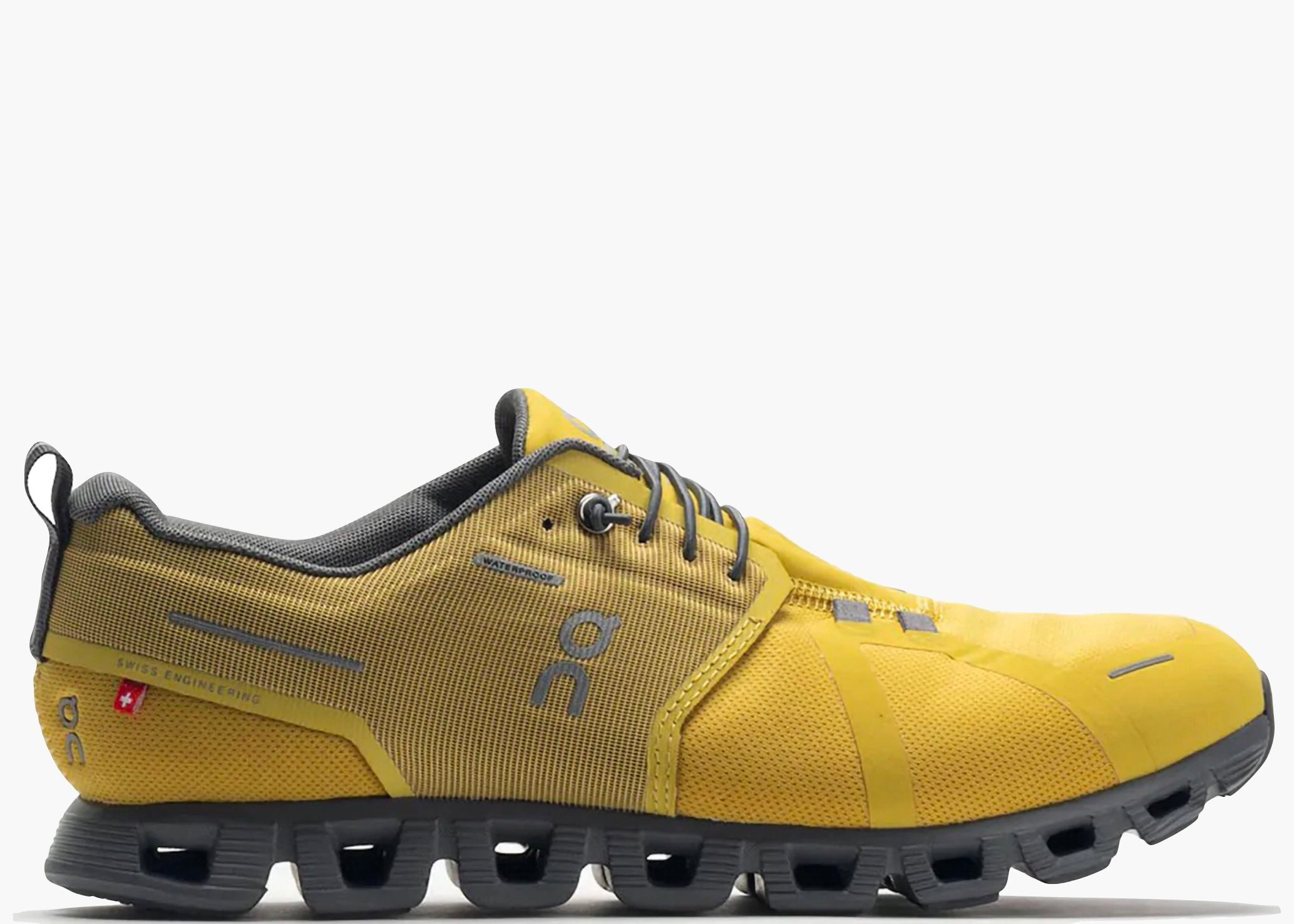 On Running Cloud 5 Waterproof Mustard Rock 59.98529 Hype Clothinga Limited Edition