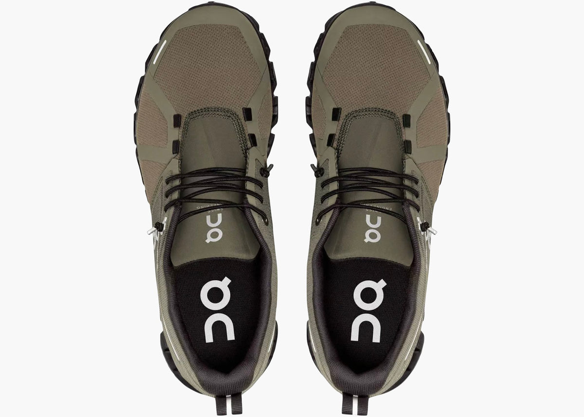 On Running Cloud 5 Waterproof Olive Black (Women's) 59.98836 Hype Clothinga Limited Edition