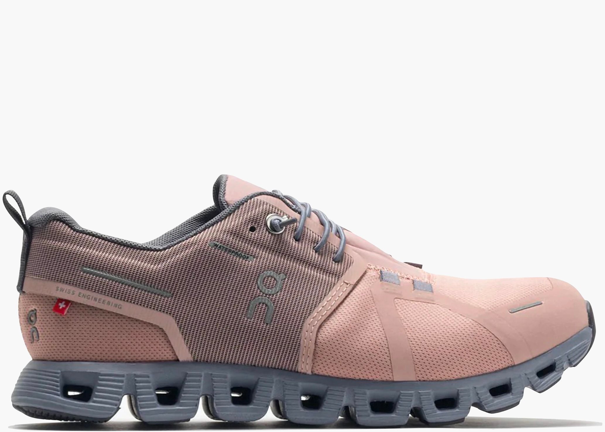On Running Cloud 5 Waterproof Rose Fossil (Women's) 59.98527 Hype Clothinga Limited Edition