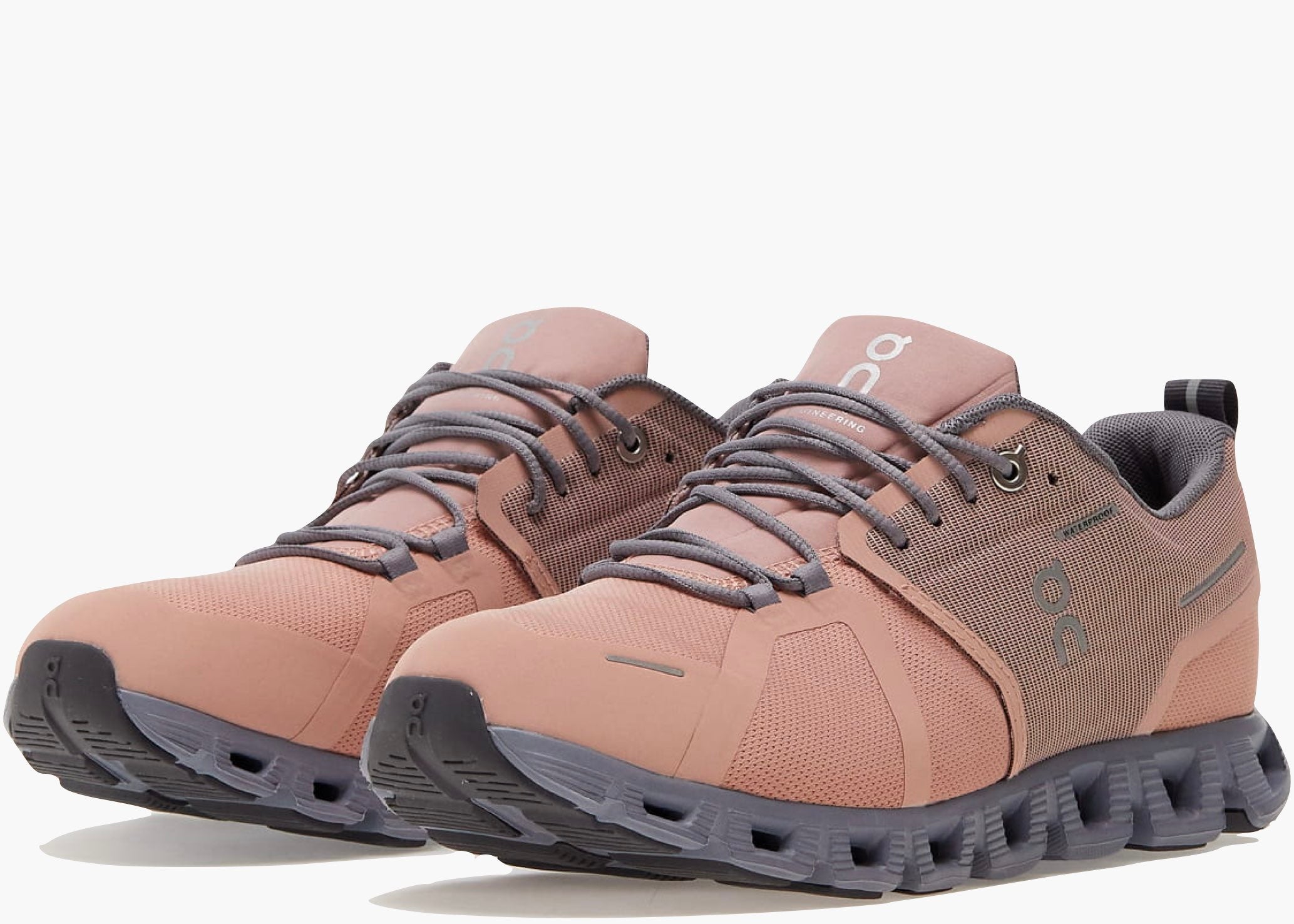On Running Cloud 5 Waterproof Rose Fossil (Women's) 59.98527 Hype Clothinga Limited Edition
