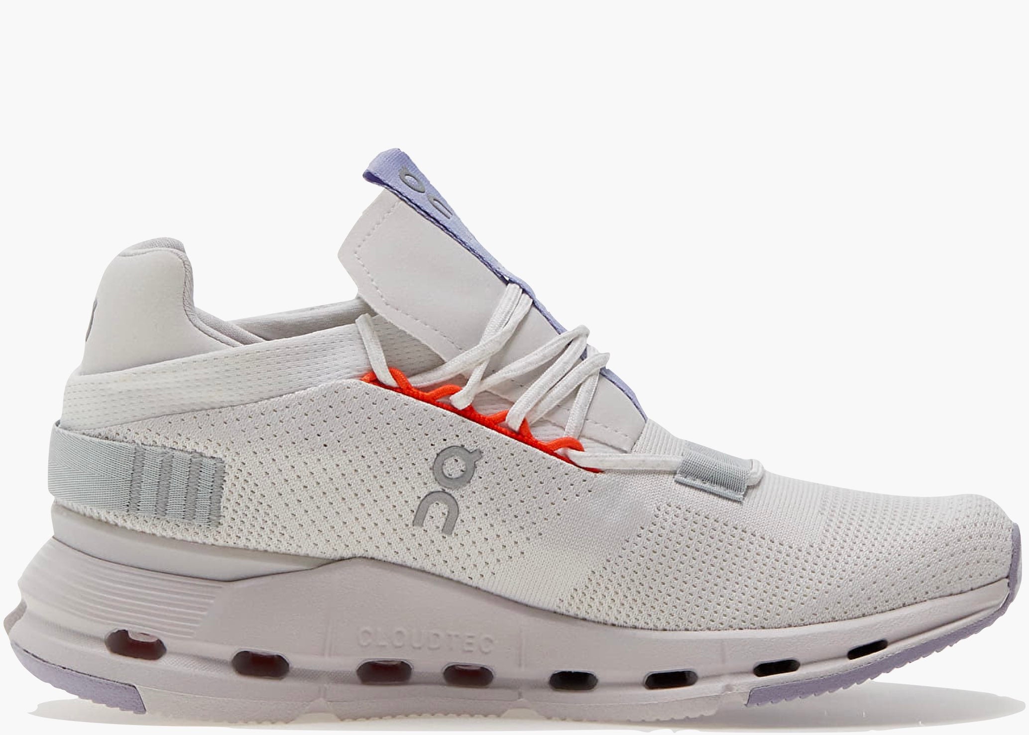 On Running Cloudnova White Glacier Grey Lavender (Women's) 26.98982 Hype Clothinga Limited Edition