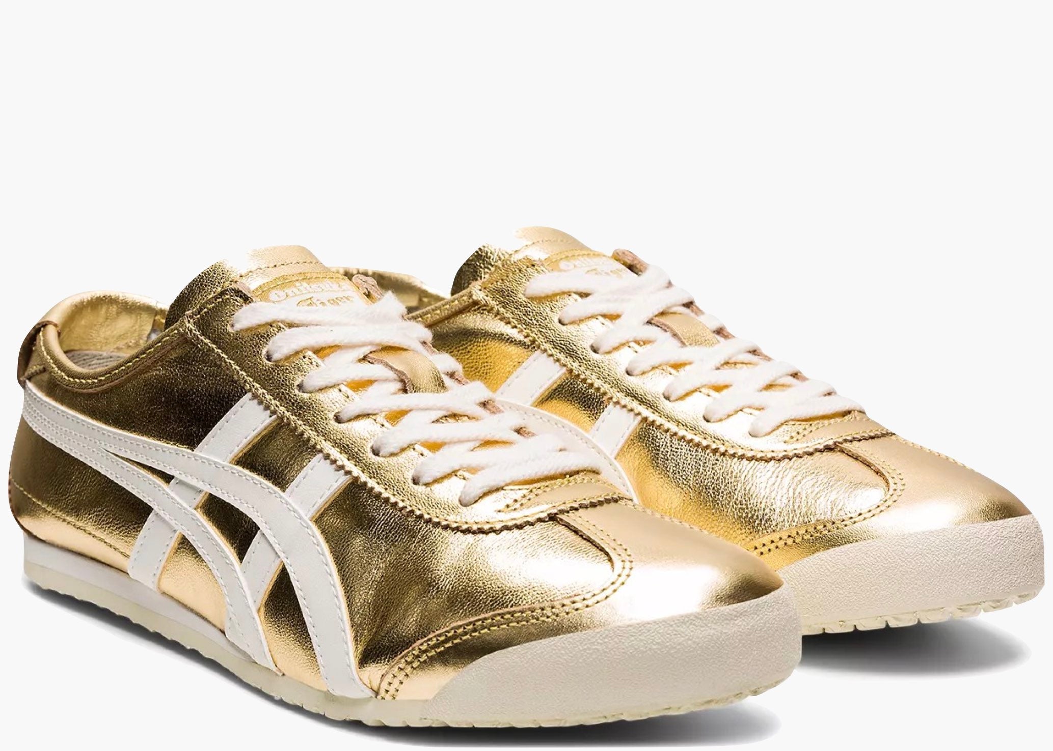 Onitsuka Tiger Mexico 66 Gold White 1183B566-201 Hype Clothinga Limited Edition