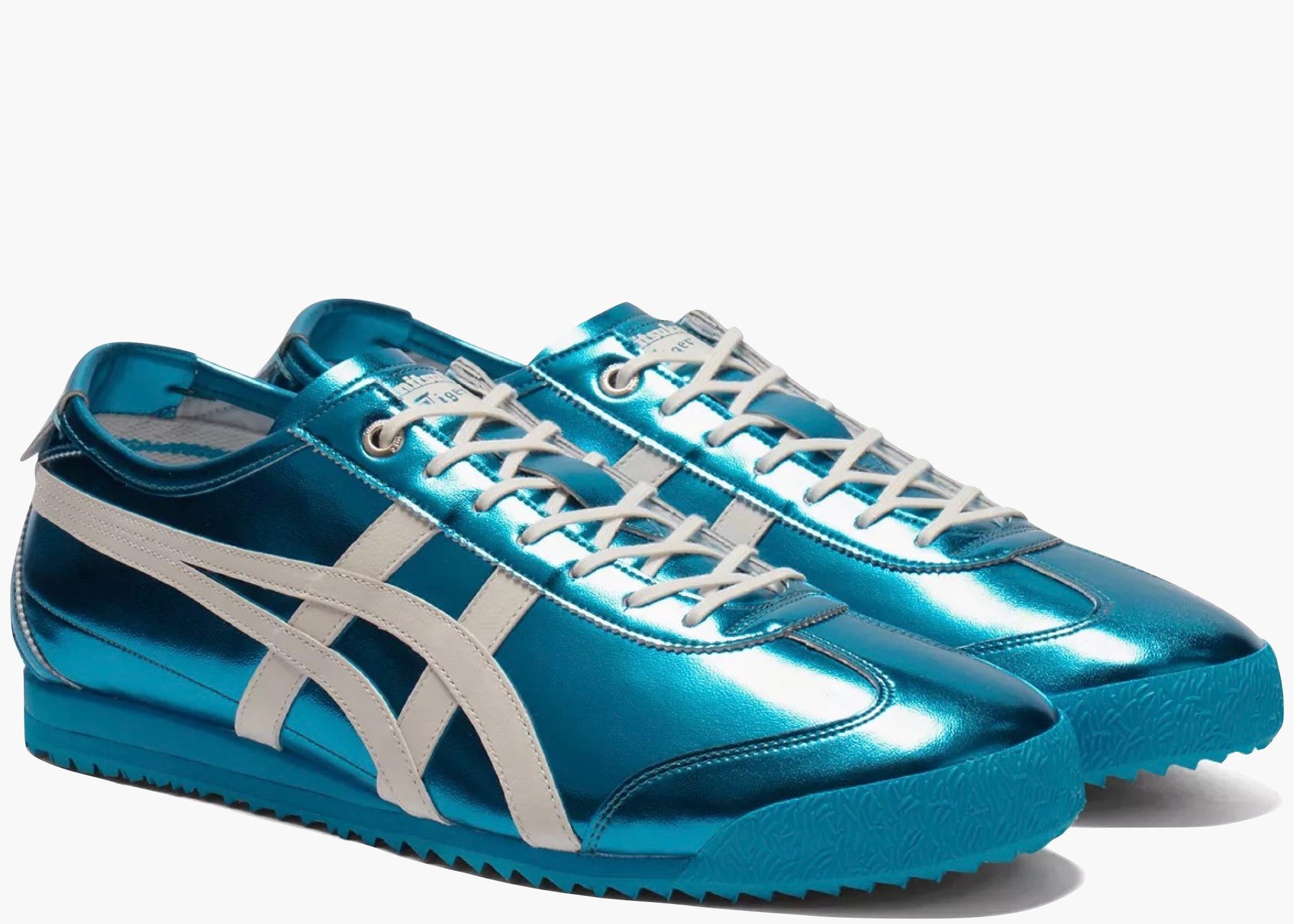 Onitsuka Tiger Mexico 66 SD Metallic Series Pale Mint Cream 1183C468-300 Hype Clothinga Limited Edition