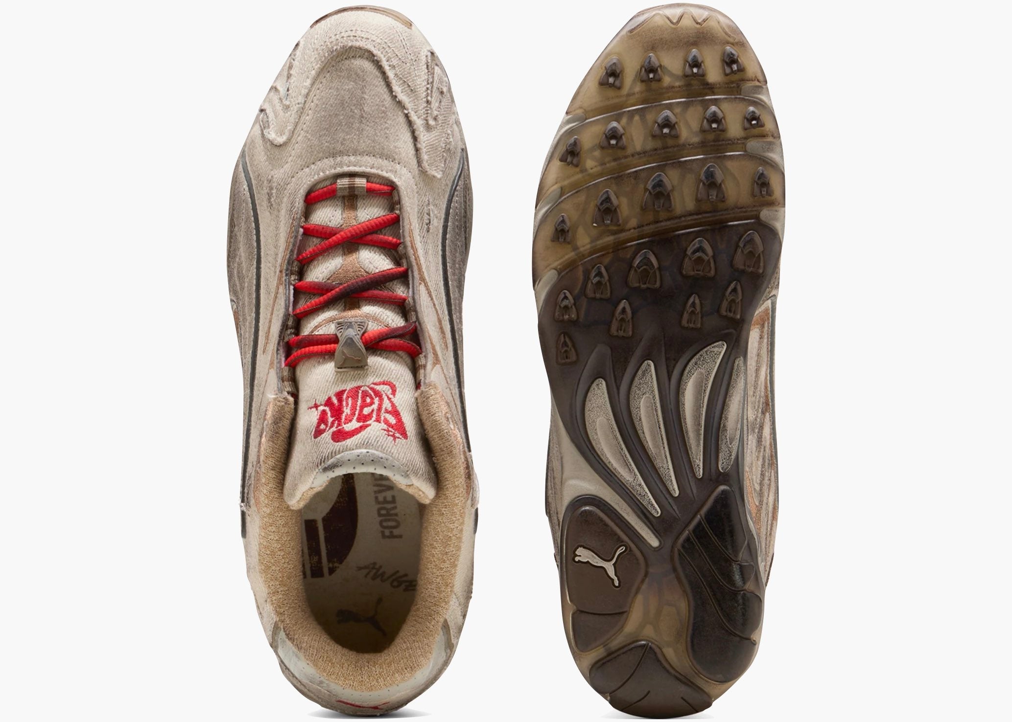 Puma Inhale OG A$AP Rocky Distressed Pack Alpine Snow 401624-01 Hype Clothinga Limited Edition