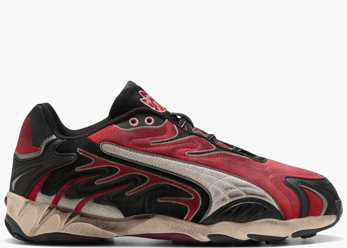 Puma Inhale OG A$AP Rocky Distressed Pack Black Pop Red 402453-01 Hype Clothinga Limited Edition