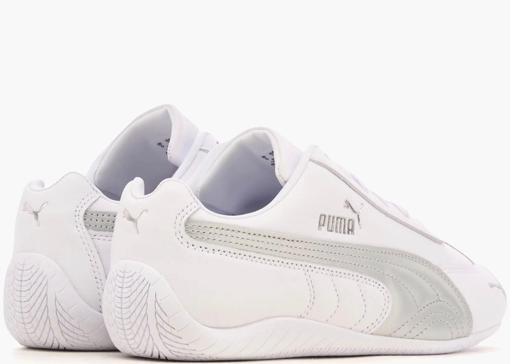 Puma Speedcat Leather White Silver 401603-03 Hype Clothinga Limited Edition