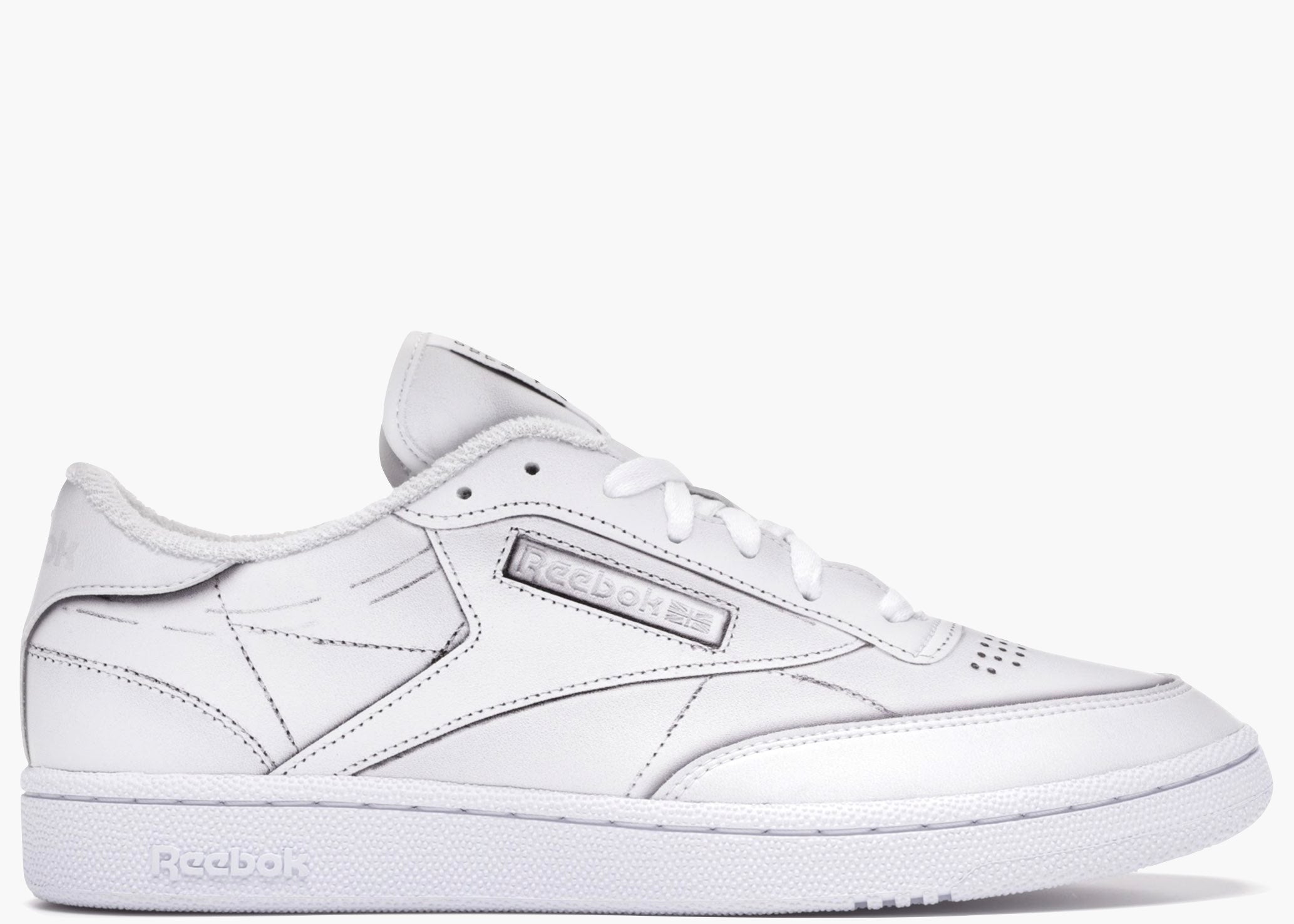 Reebok Club C Maison Margiela White Hype Clothinga Limited Edition