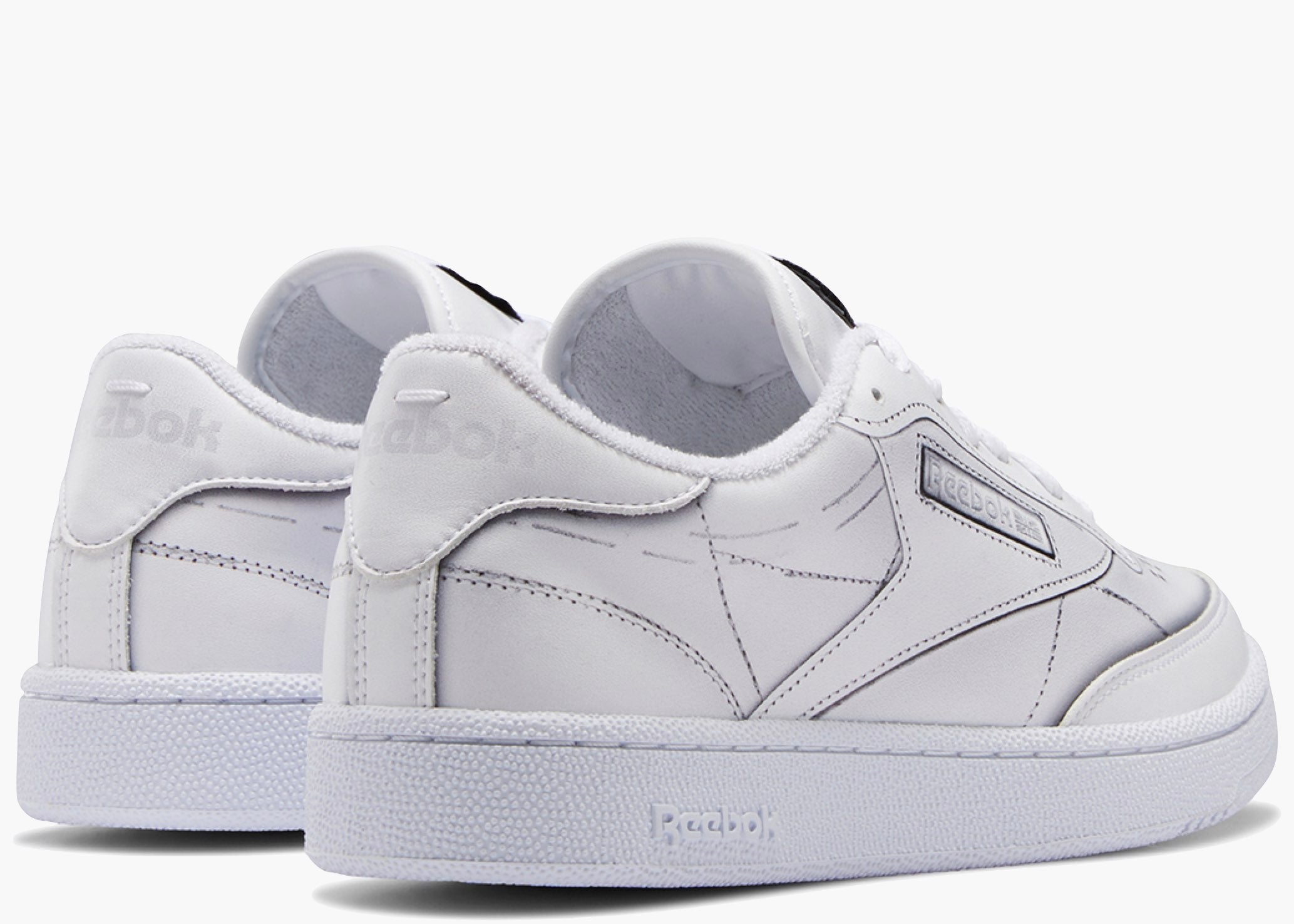 Reebok Club C Maison Margiela White Hype Clothinga Limited Edition