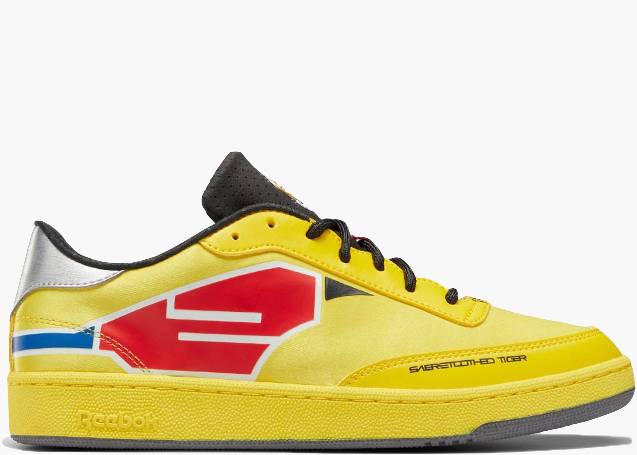 Reebok Club C Power Rangers Yellow