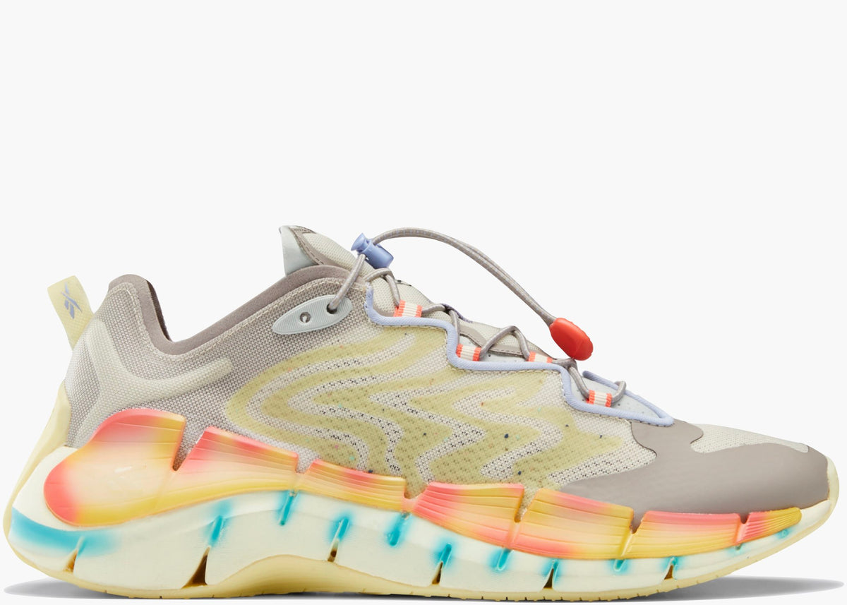 Reebok Zig Kinetica II Brain Dead Paper Lemon Glow S23891 Hype Clothinga