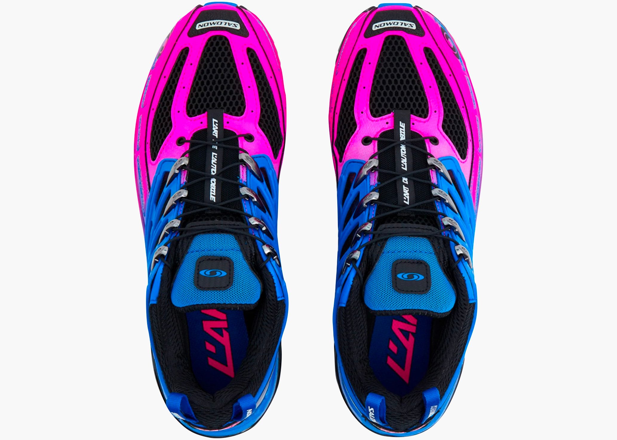 Salomon ACS PRO Advanced Kar L'Art de L'Automobile Pink Blue Hype Clothinga Limited Edition