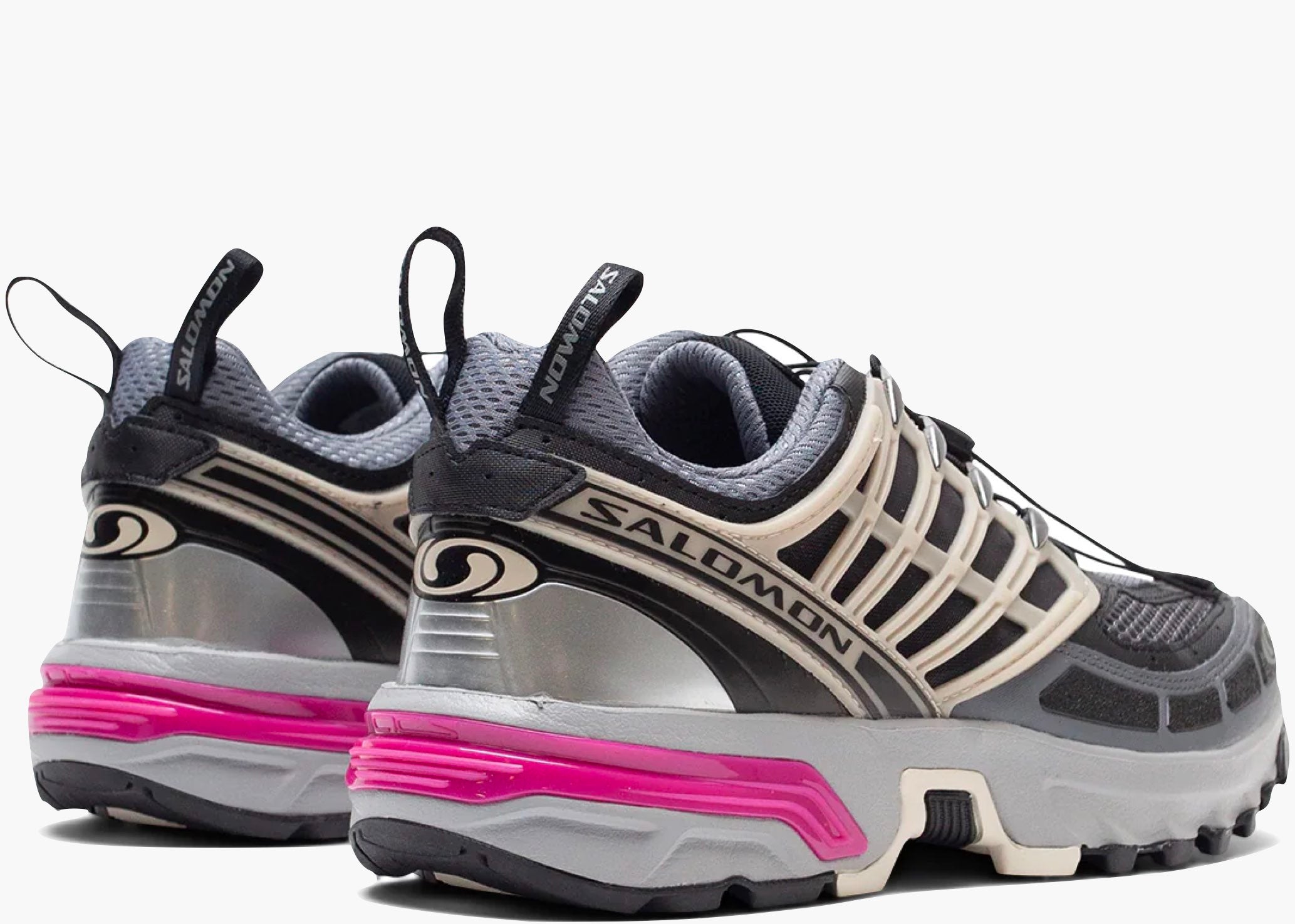 Salomon ACS Pro Advanced Black Alloy Feather Grey Purple Hype Clothinga Limited Edition