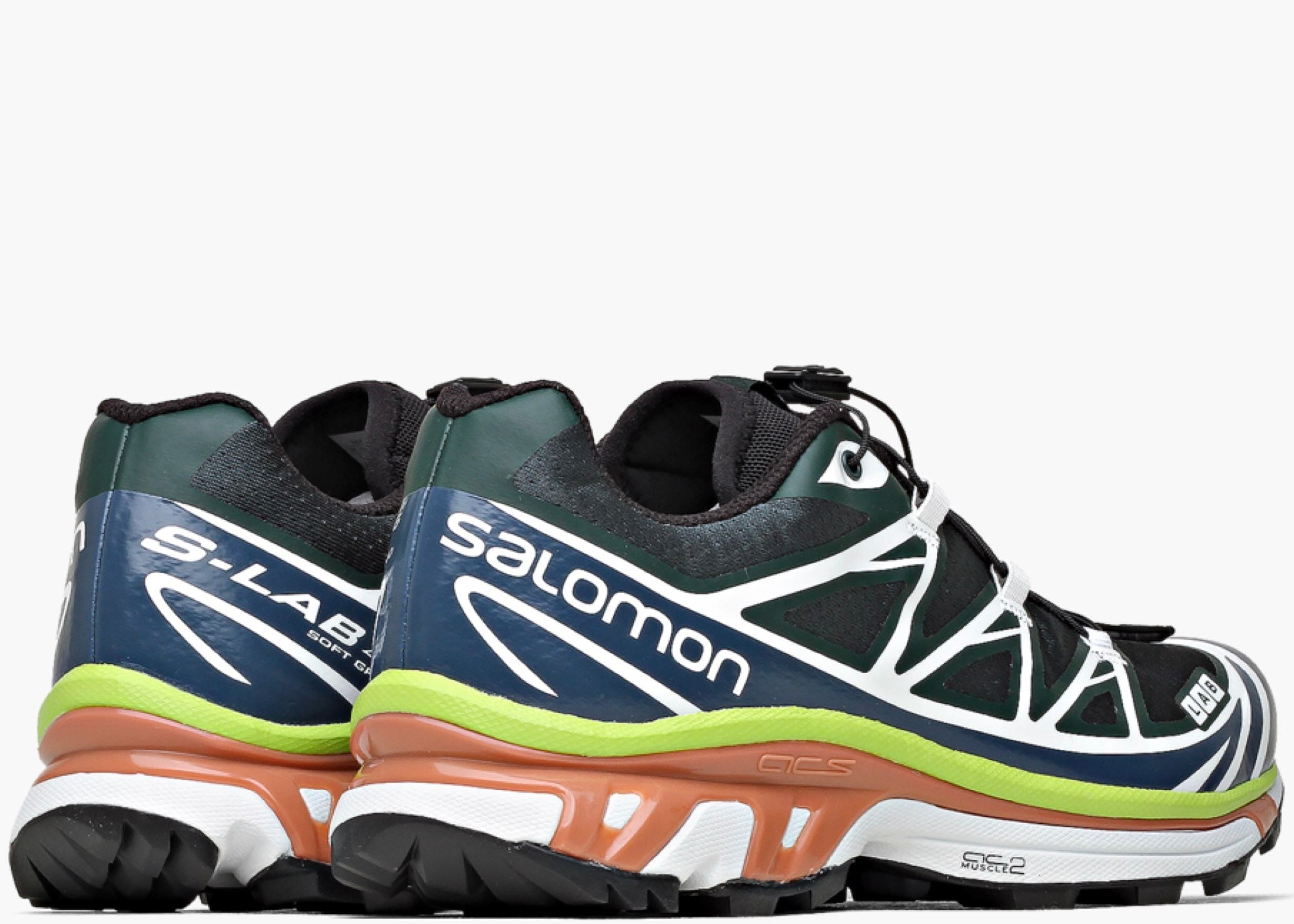 Salomon XT-6 Black Green Lime Hype Clothinga Limited Edition