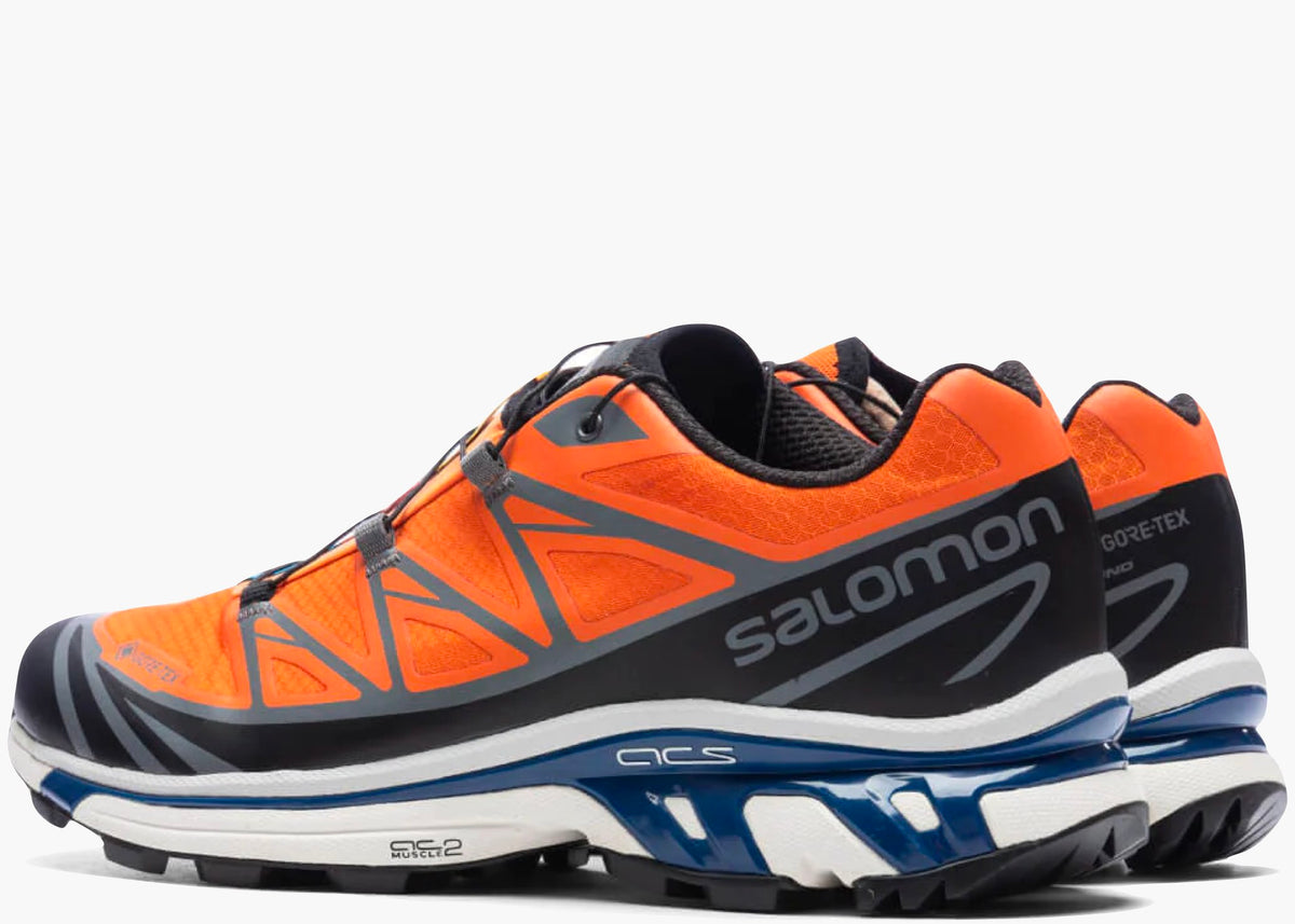 Salomon XT-6 Gore-Tex Utility Marmalade Black Navy Hype Clothinga Limited Edition