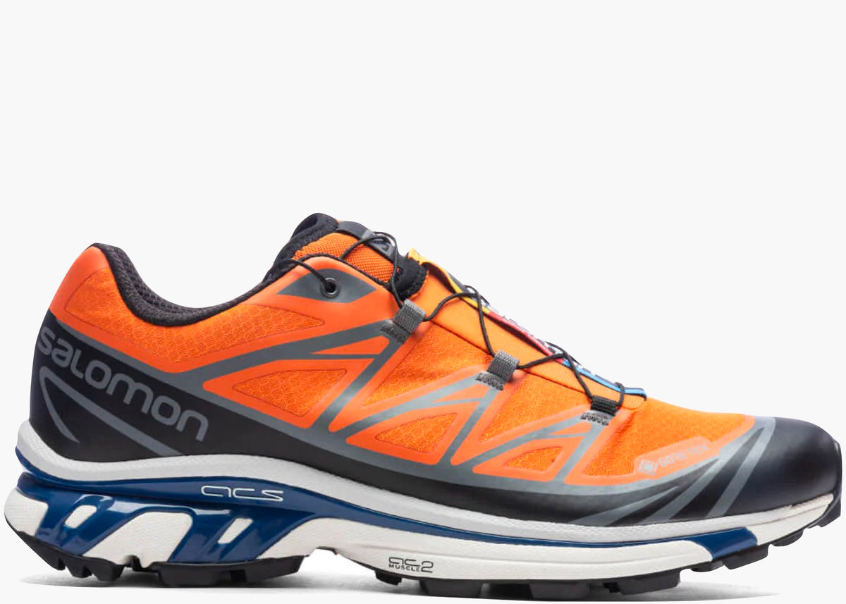Salomon XT-6 Gore-Tex Utility Marmalade Black Navy Hype Clothinga Limited Edition