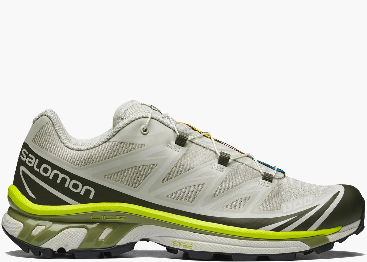 Salomon XT-6 Lunar Rock Magnet Lime Hype Clothinga Limited Edition