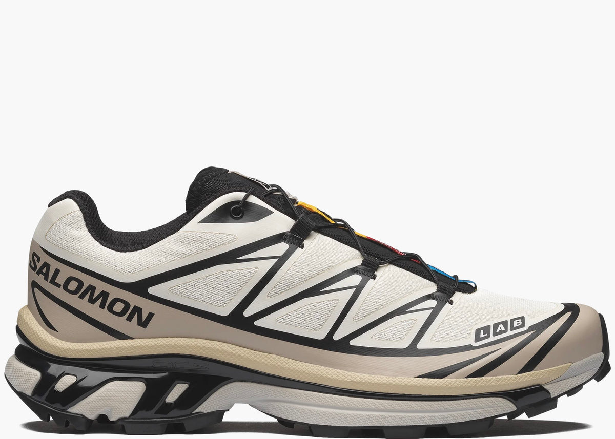 Salomon XT-6 Vanilla Ice Black Silver Cloud L49211300 hype clothinga limited edition