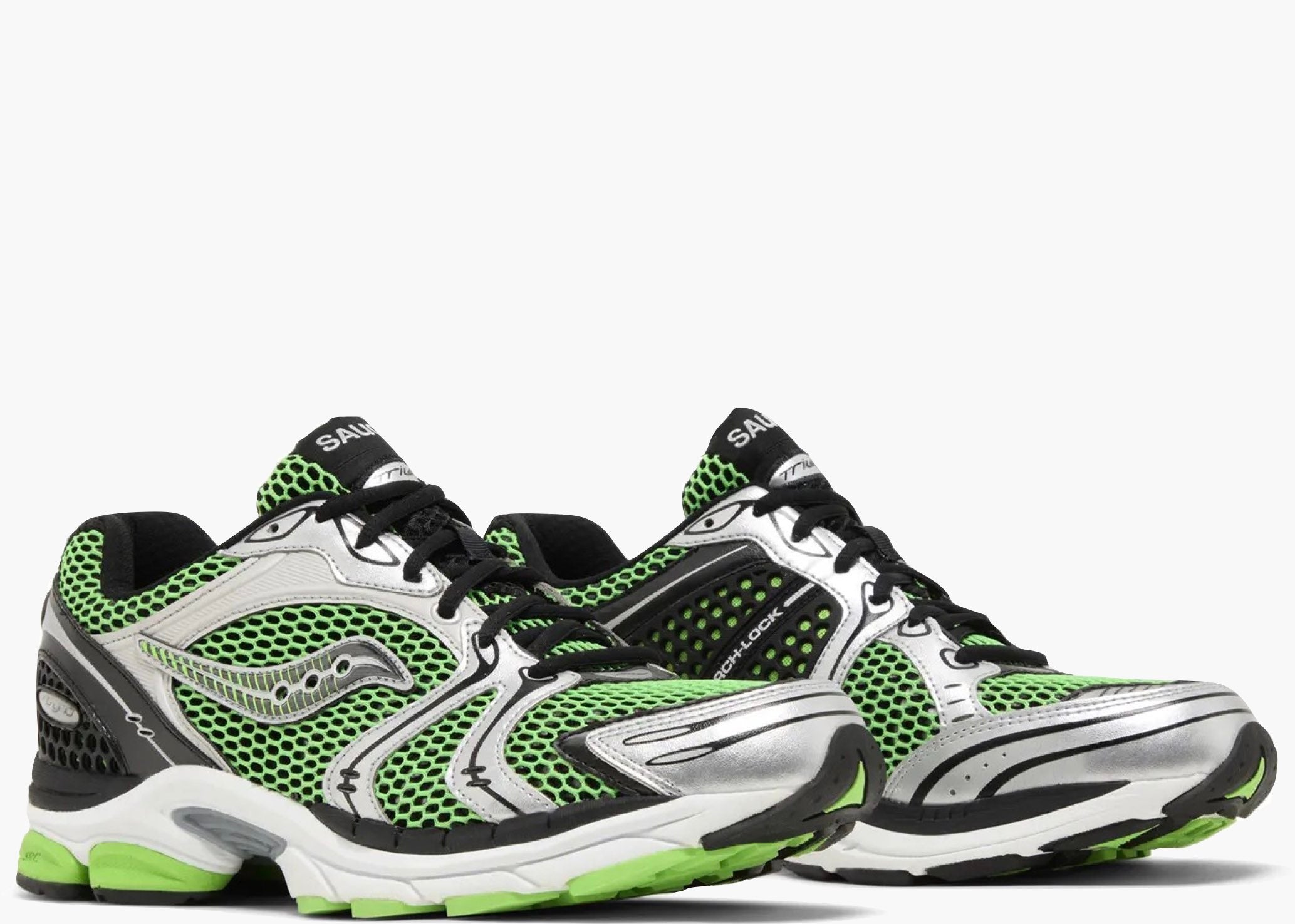 Saucony ProGrid Triumph 4 Green Silver Black S70704-9 Hype Clothinga Limited Edition