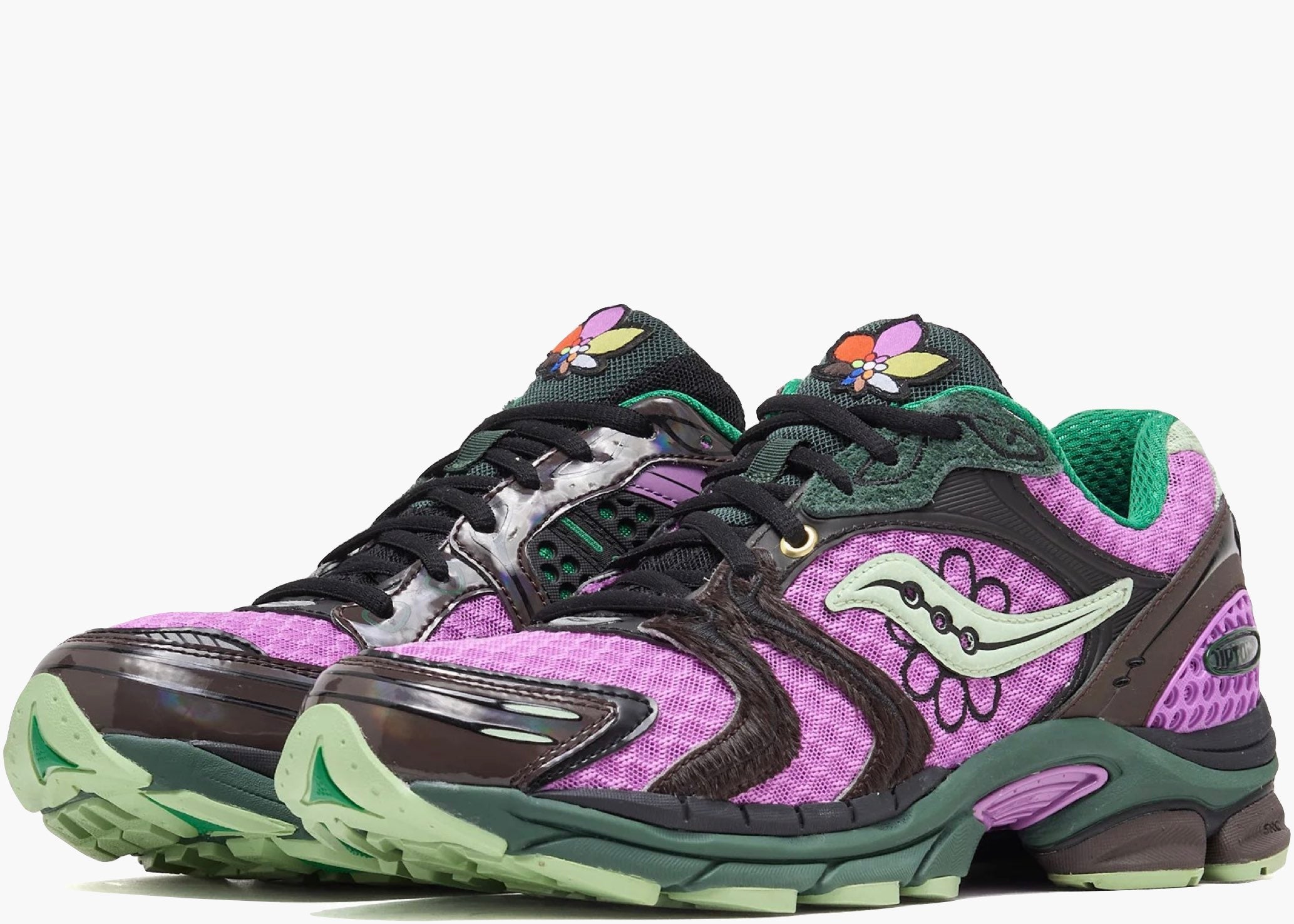 Saucony ProGrid Triumph 4 Jae Tips Flowers Grow Uptown Perilla S70966-3 Hype Clothinga Limited Edition