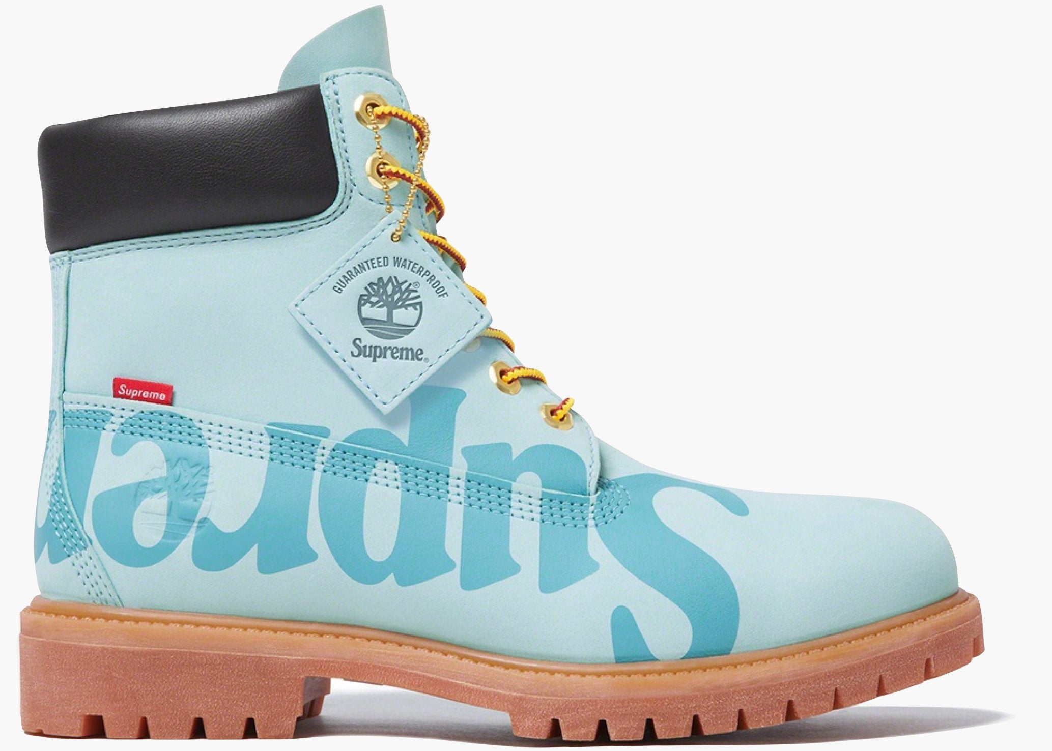 Supreme X Timberland Premium Waterproof Boot Light Blue TB0A2MTDBW1 Hype Clothinga Limited Edition
