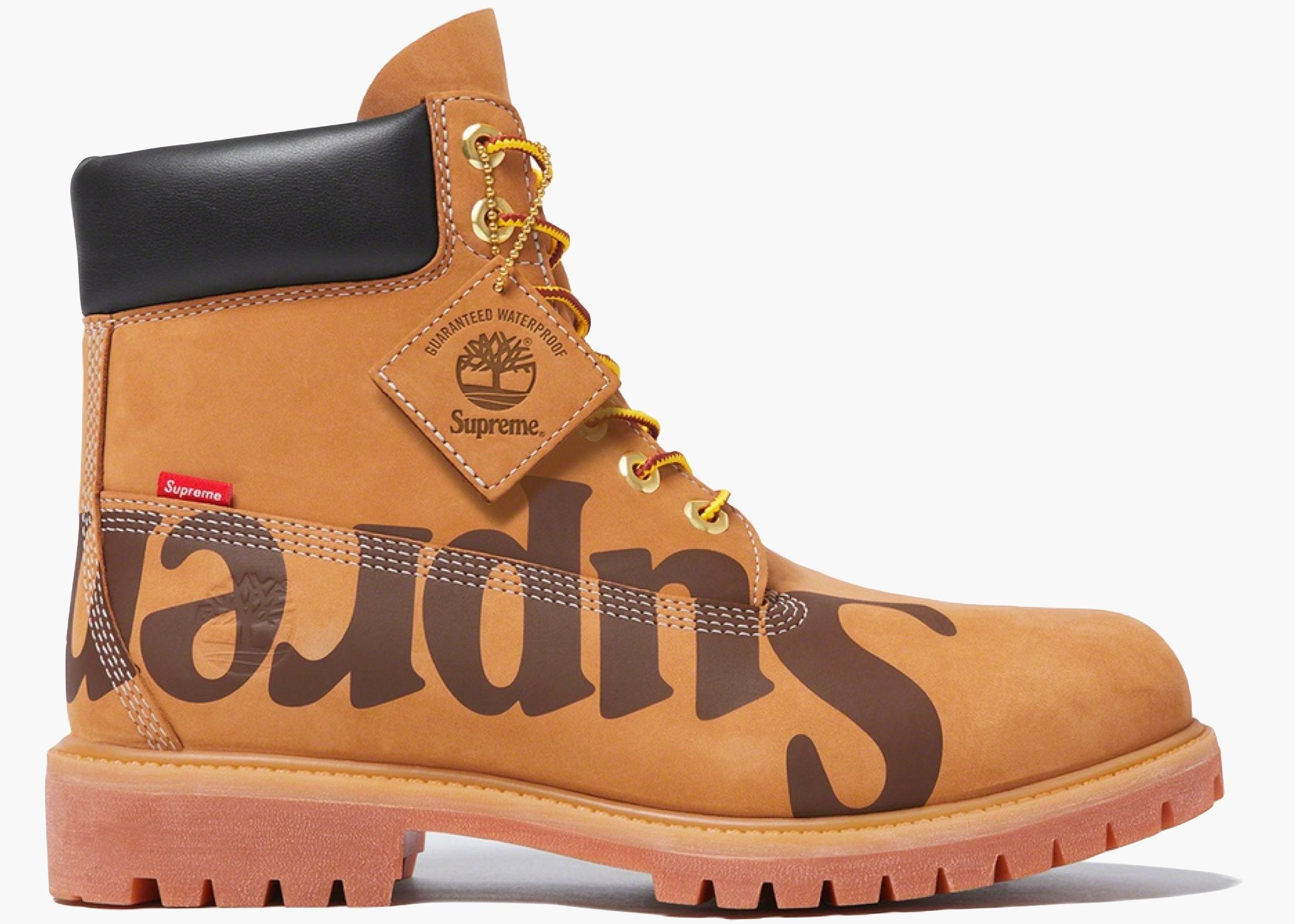 Supreme X Timberland Premium Waterproof Boot Wheat TB0A2MT2231 Hype Clothinga Limited Edition