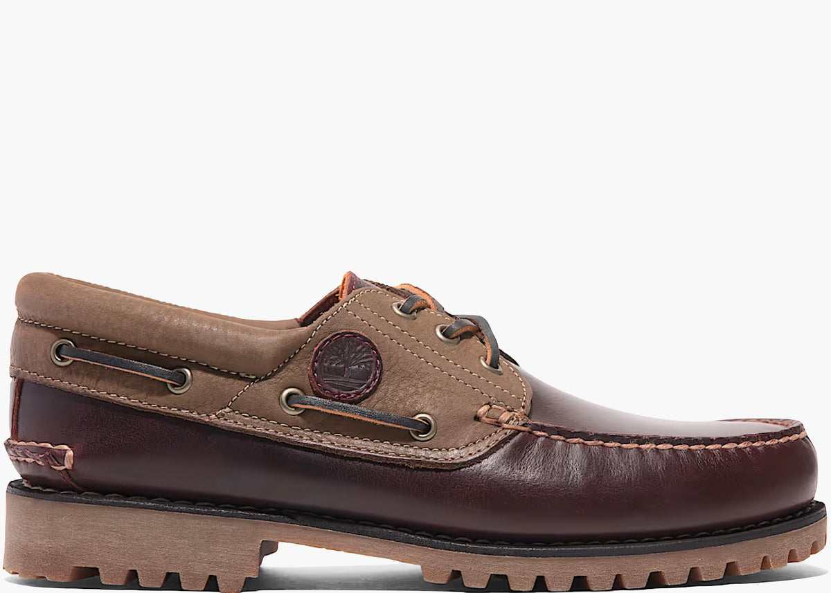 Timberland 3-Eye Lug Handsewn Boat Shoe Root Beer TB0A2PDQ-EIW Hype Clothinga Limited Edition