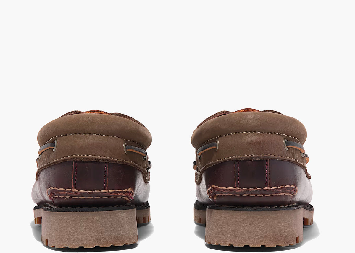 Timberland 3-Eye Lug Handsewn Boat Shoe Root Beer TB0A2PDQ-EIW Hype Clothinga Limited Edition