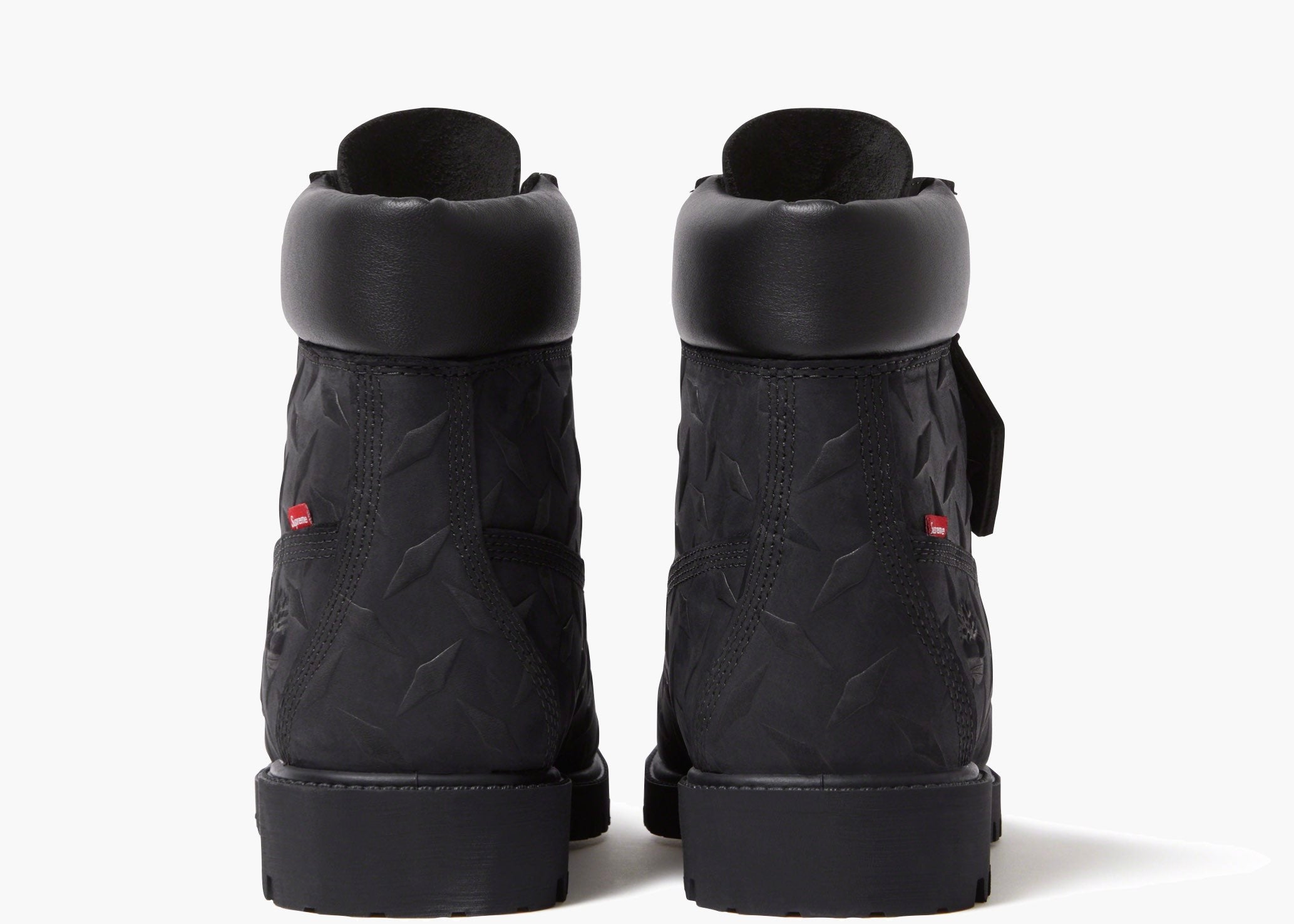 Timberland 6" Premium Waterproof Boot Supreme Diamond Plate Black TPWBSBL Hype Clothinga Limited Edition