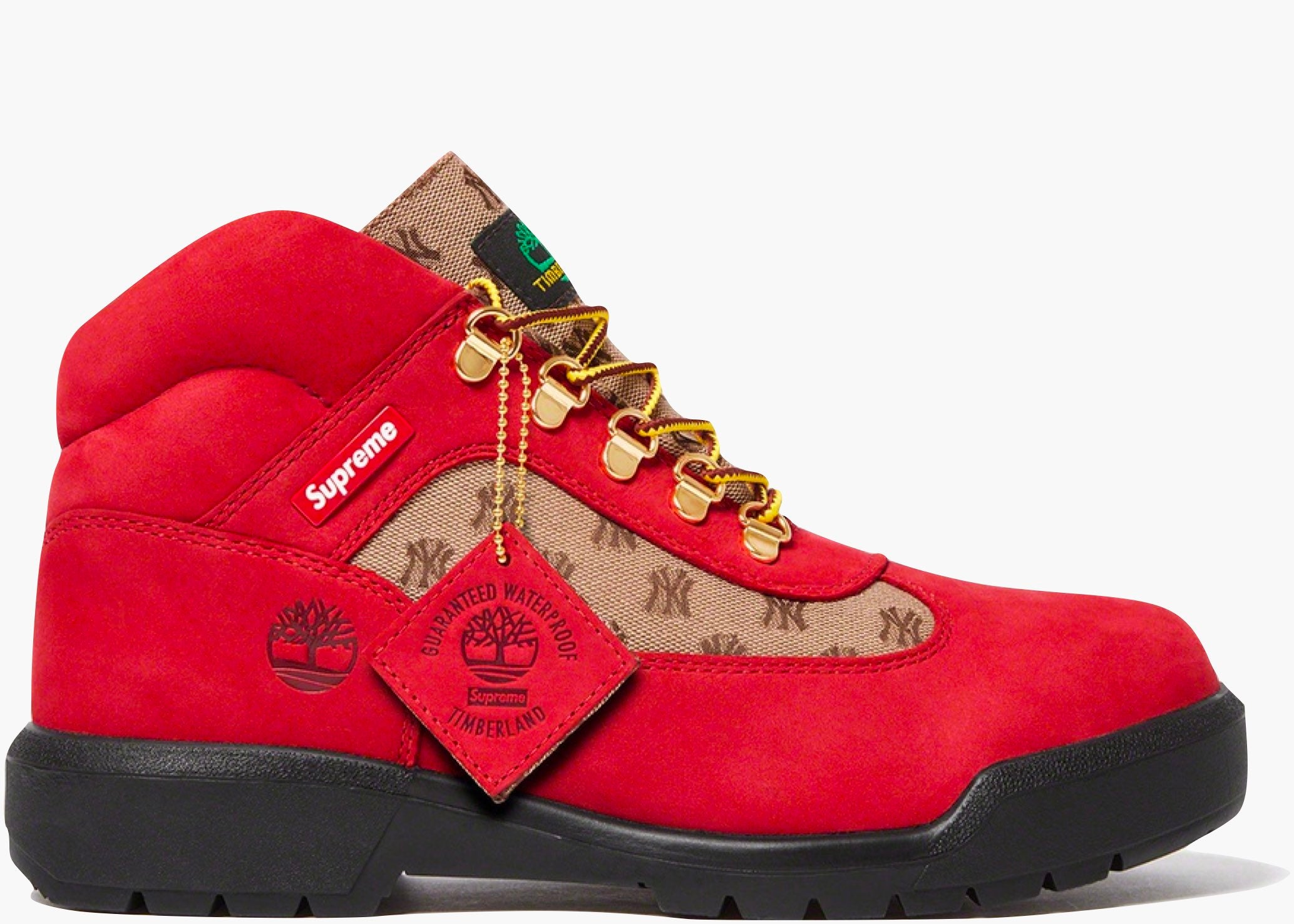Timberland Field Boot Supreme New York Yankees Red Hype Clothinga Limited Edition