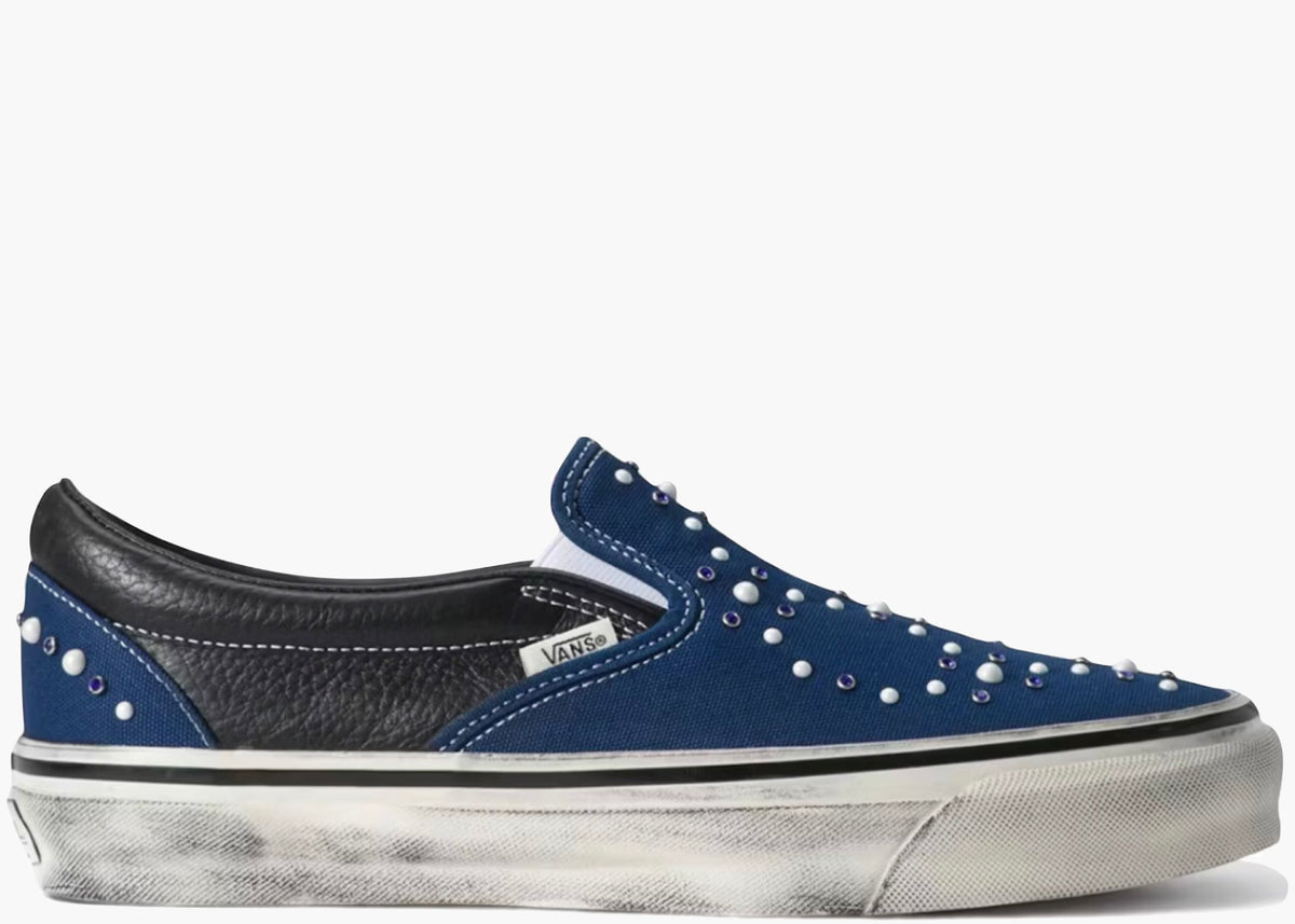 Vans LX Classic Slip-On 98 Pearlized Pack Indigo VN000D9PIND Hype Clothinga Limited Edition