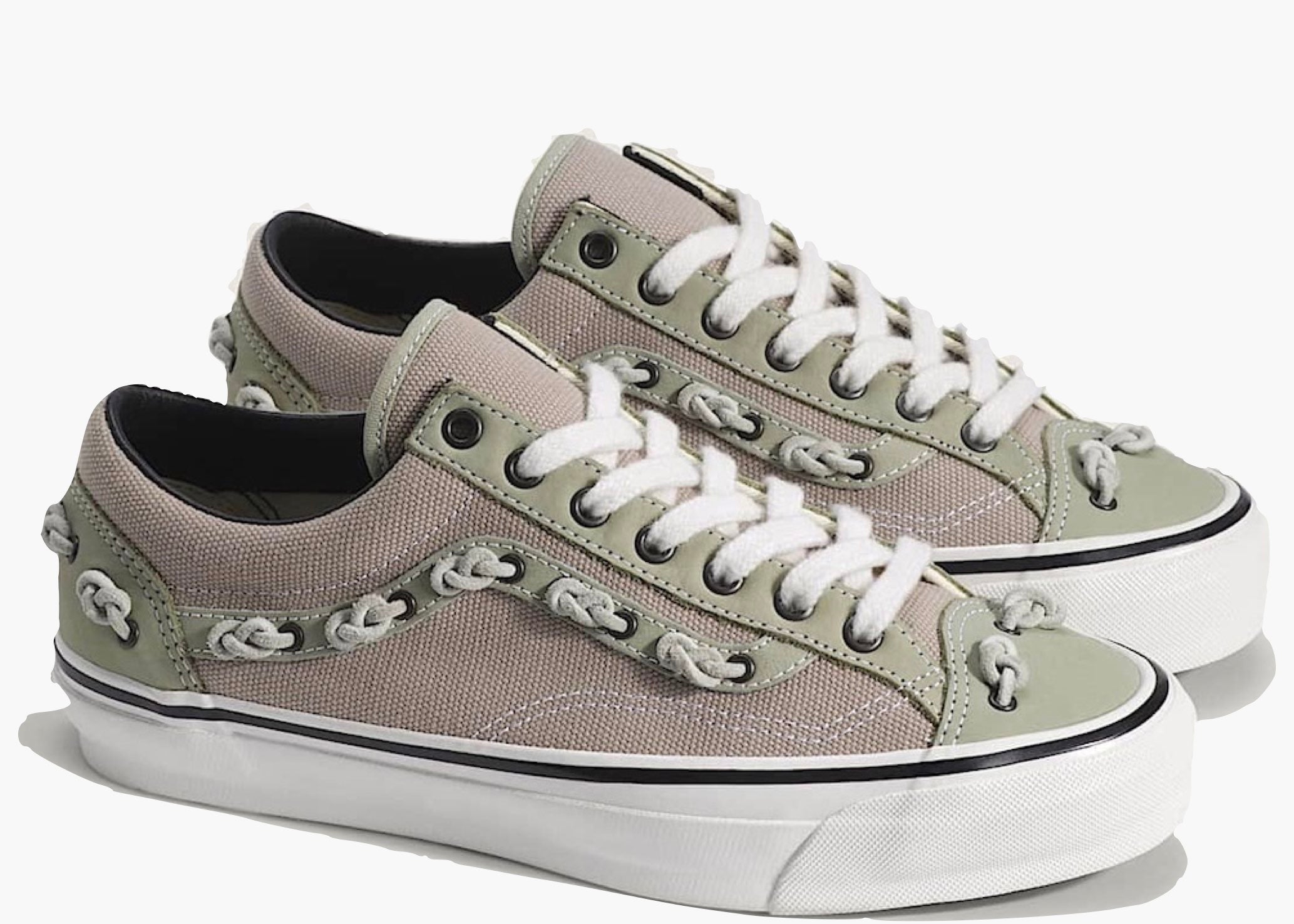 Vans OTW Old Skool 36 Knot Vibram Green Pink VN000Y1CHAD Hype Clothinga Limited Edition