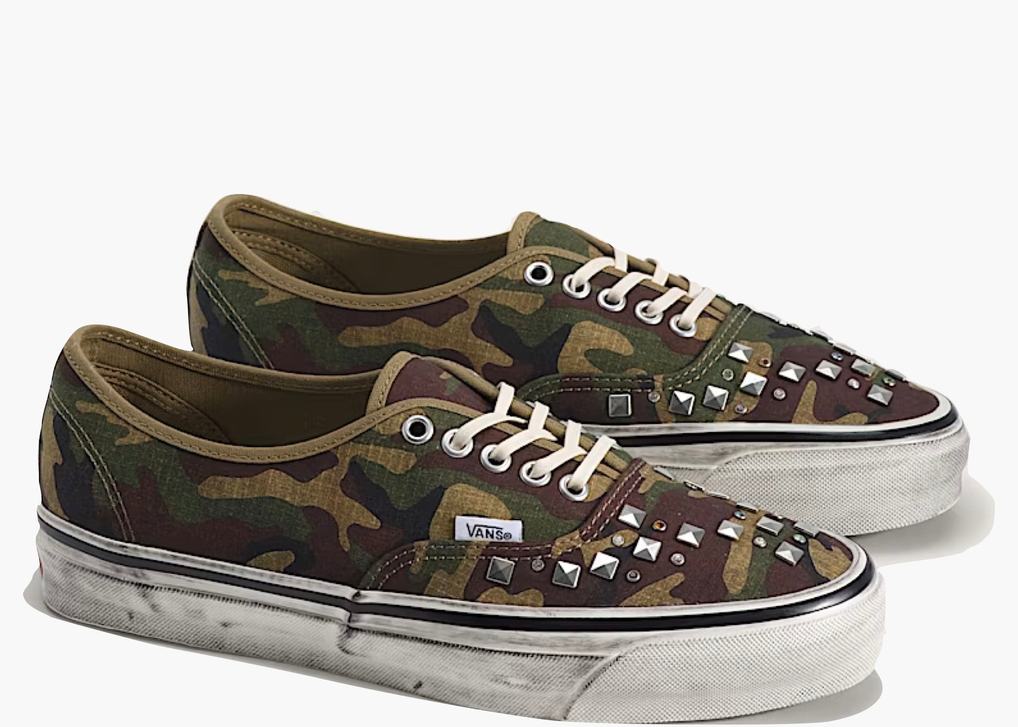 Vans Premium Authentic Woodland Camo Green VN000D9NWVD Hype Clothinga Limited Edition