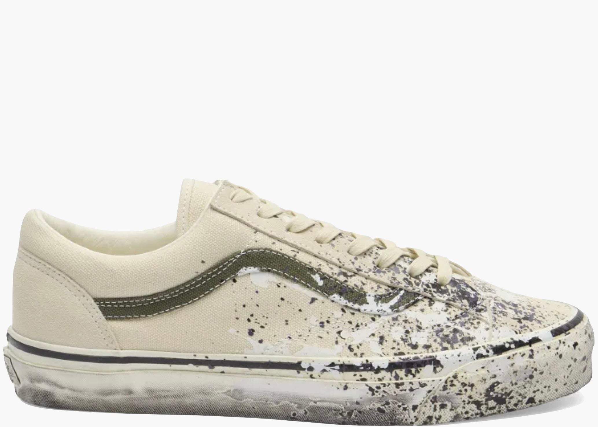 Vans Premium Old Skool 36 Paint Splatter Turtledove VN000D9RDJR Hype Clothinga