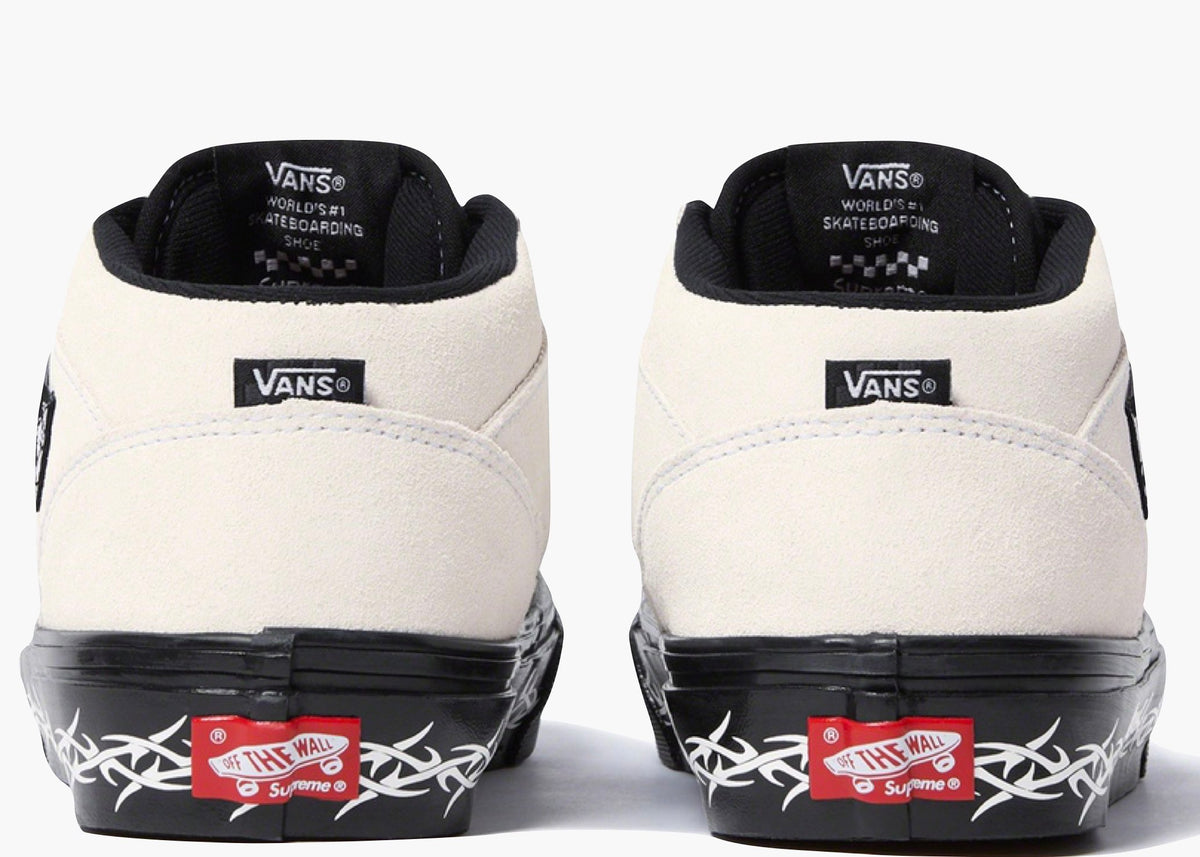 Vans Skate Half Cab Supreme Tribal Barbed Wire White Hype Clothinga Limited Edition