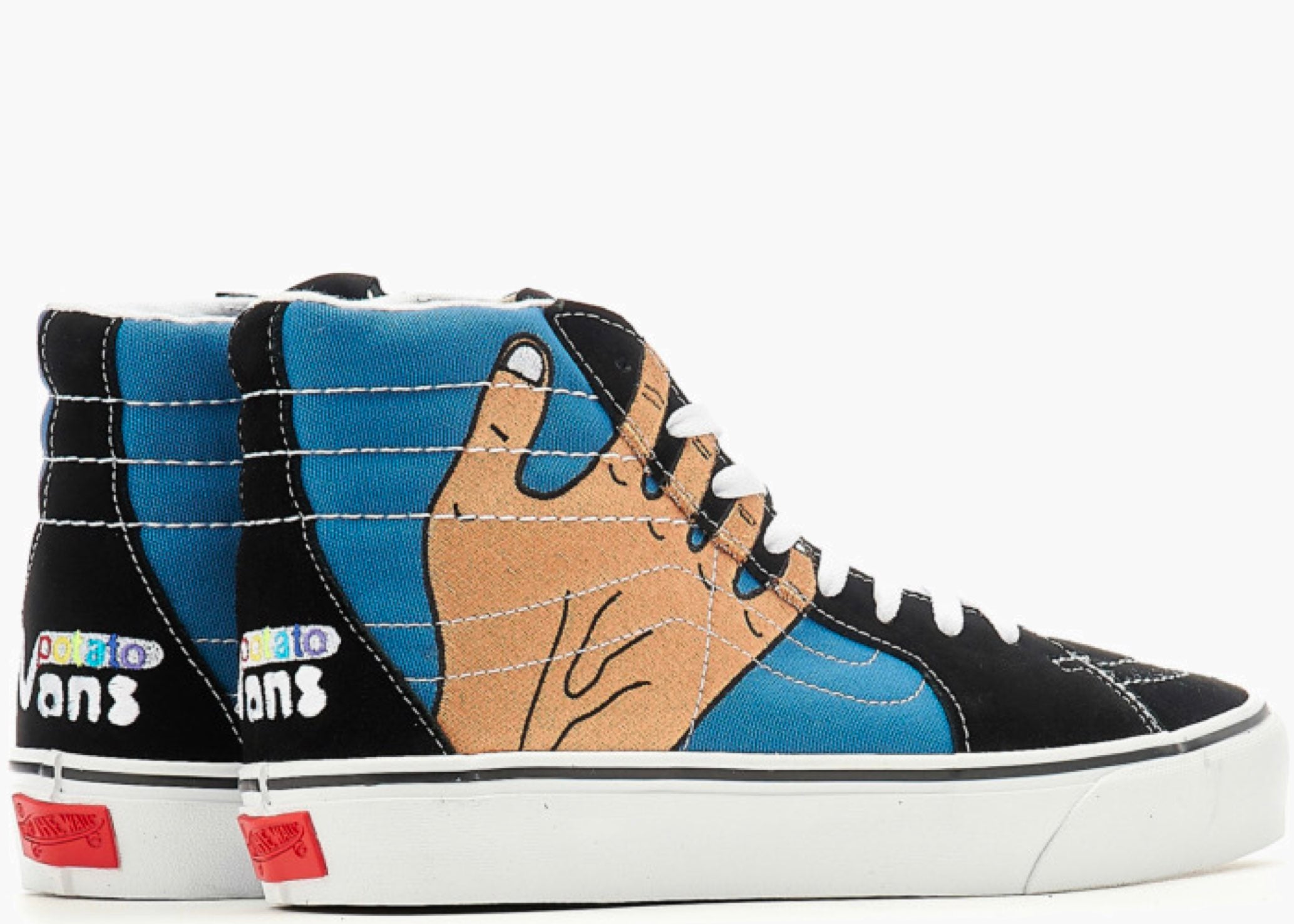 Vans Vault UA Sk8-Hi VR3 LX Imran Potato Navy Blue Hype clothinga Limited Edition