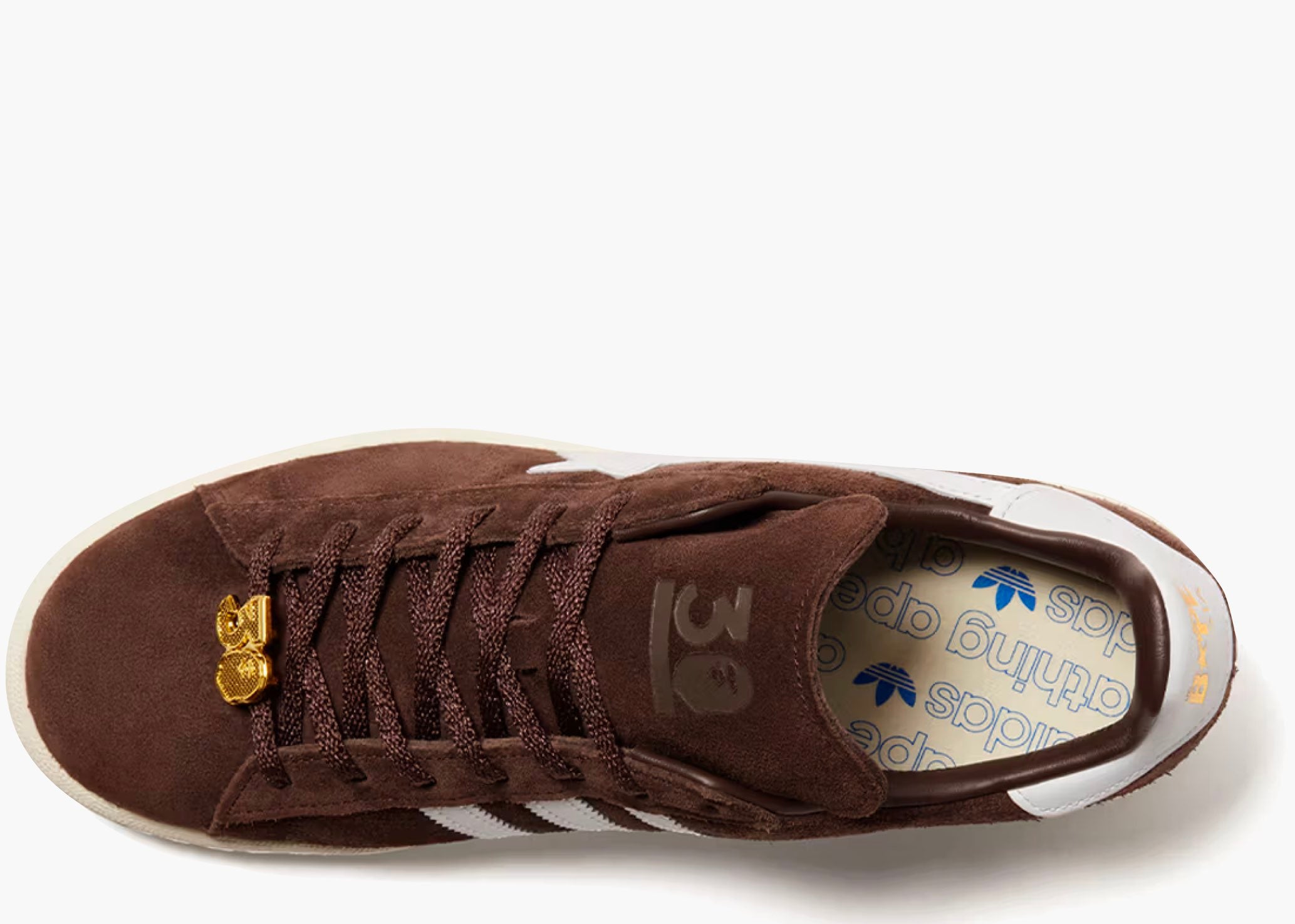 adidas Campus 80s Bape 30th Anniversary Brown IF3379 Hype Clothinga Limited Edition
