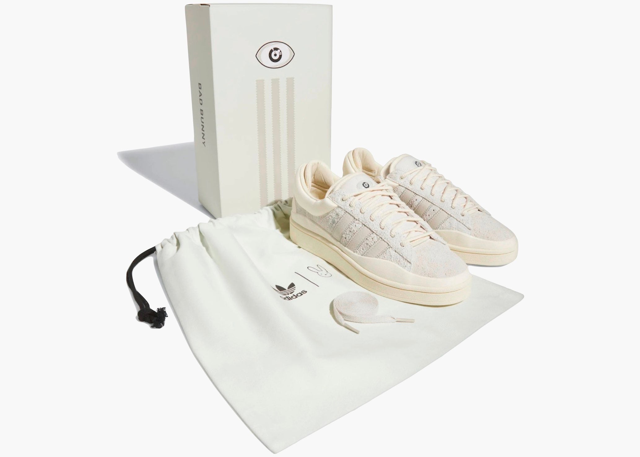 adidas Campus Light Bad Bunny Cream Hype Clothinga Limited Edition