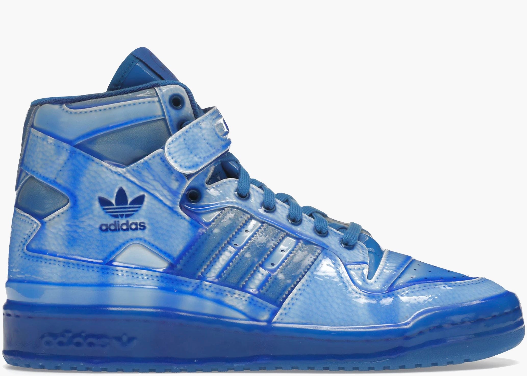 adidas Forum Hi Jeremy Scott Dipped Blue Hype clothinga Limited edition